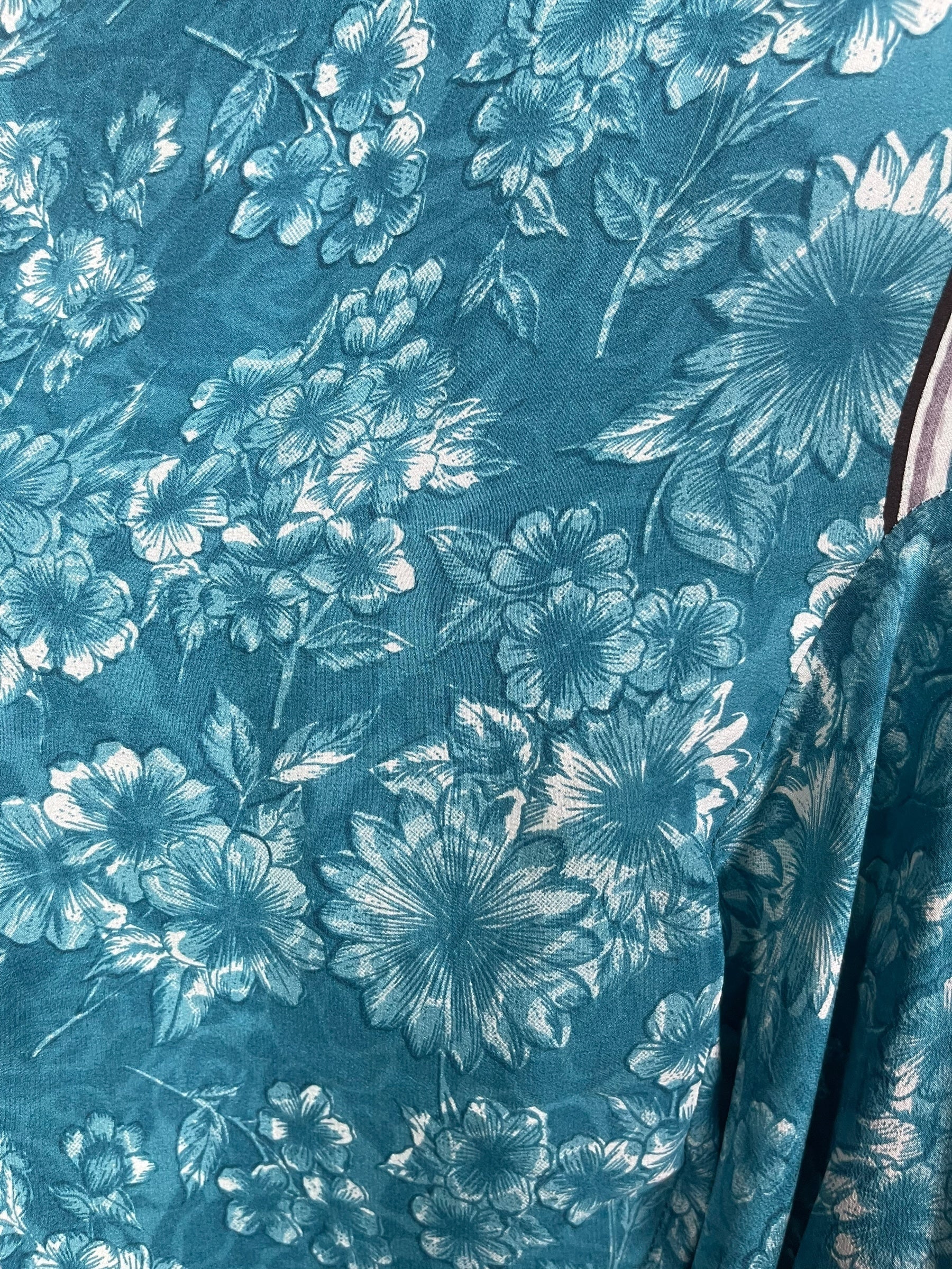 PRC7890 Avatar Pure Silk Sculptural Long Tunic Dress