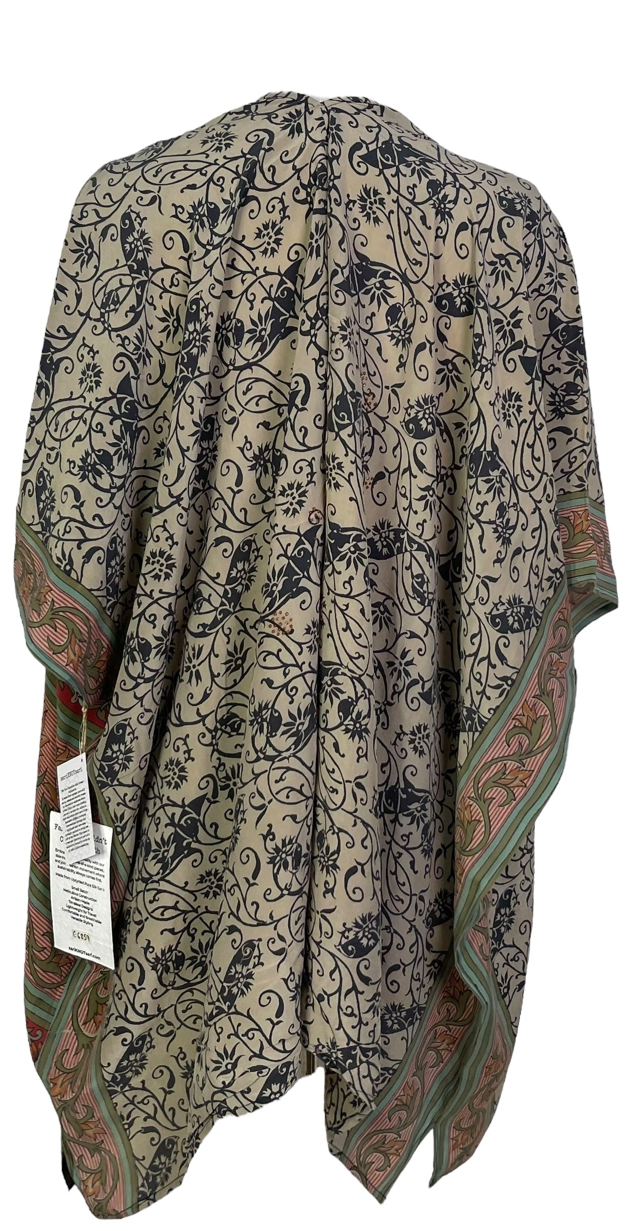 PRC6859 Avatar Pure Silk Cardigan