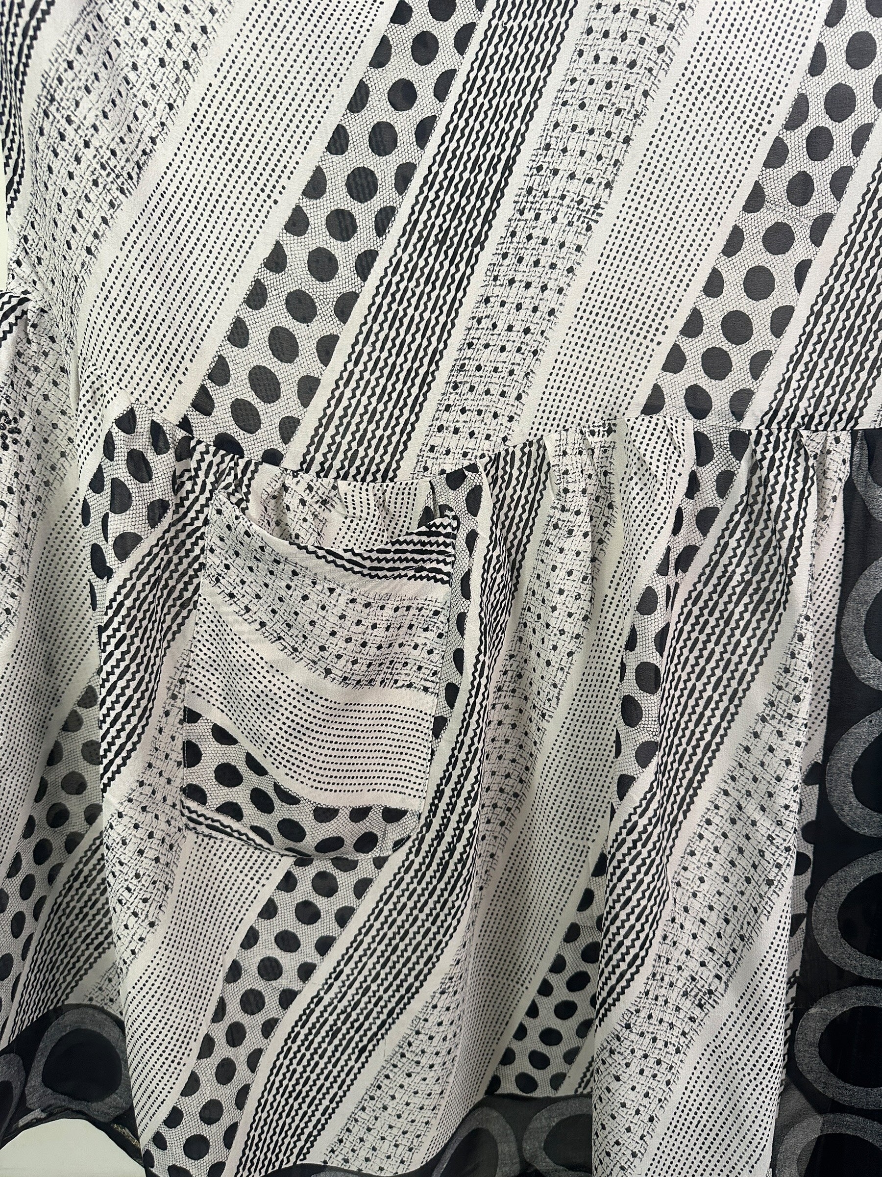 PREVIEW PRG8422 Sheer Avatar Pure Silk Boxy Babydoll Dress