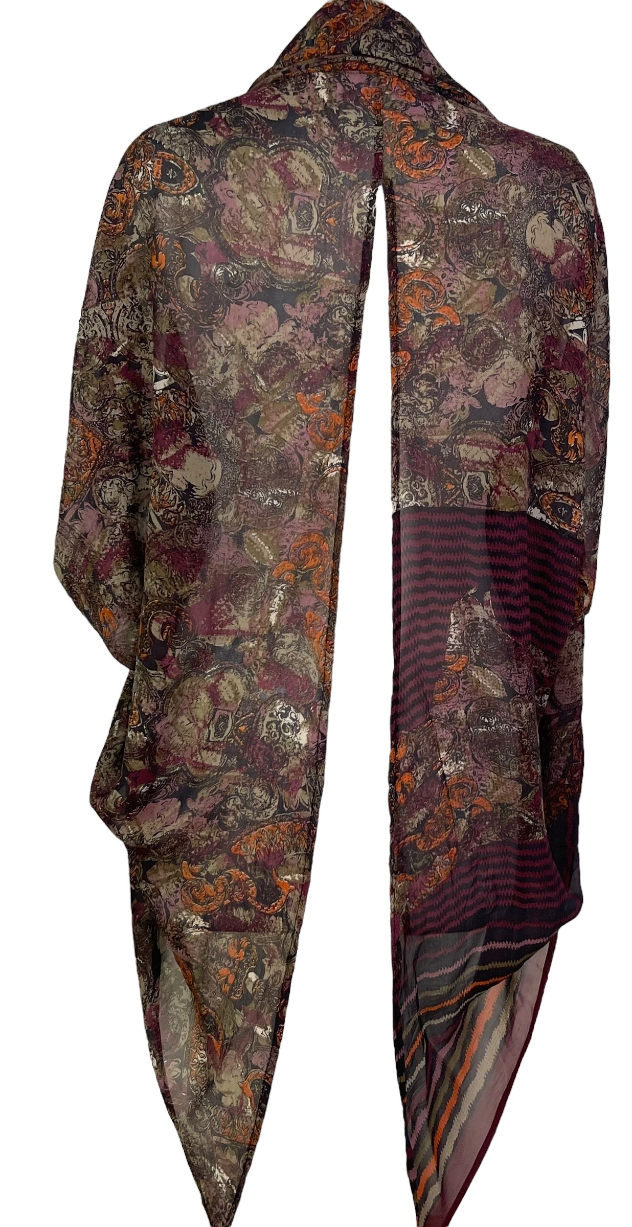 DEEANNS PRG7096 Sheer Avatar Pure Silk Cardigan