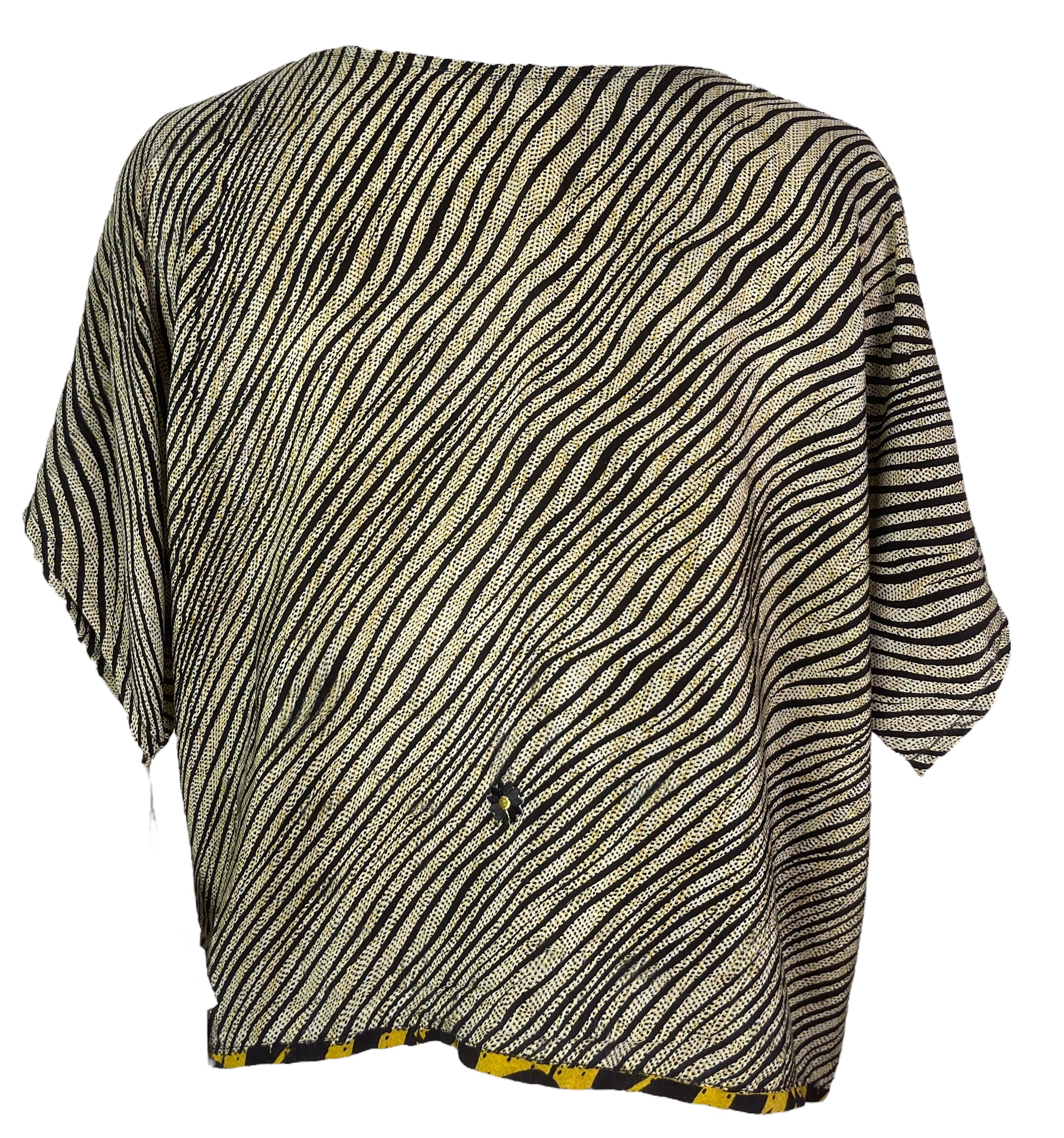 PRC7948 Avatar Pure Silk Boxy Top