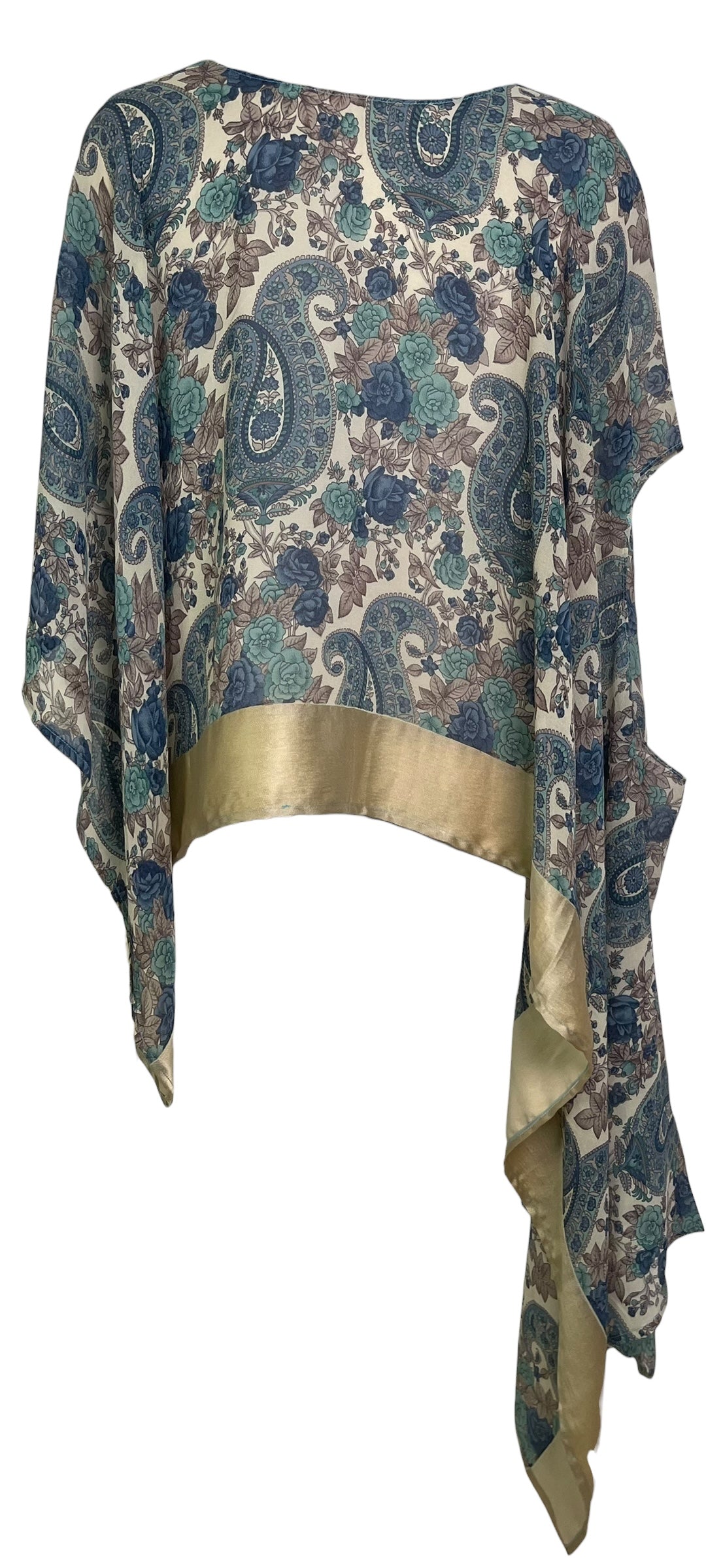 PREVIEW PRG8771 Sheer Avatar Pure Silk Versatile Vest by MARCH2026 – Handmade ethical Vest from sariKNOTsari using upcycled silk. Designed in Canada for travel and slow fashion, loved from Toronto to LA to Sydney. Featuring Zsiska, Bryn Walker and Artisan Leather coats by Rejean Pepin, Pepin designs