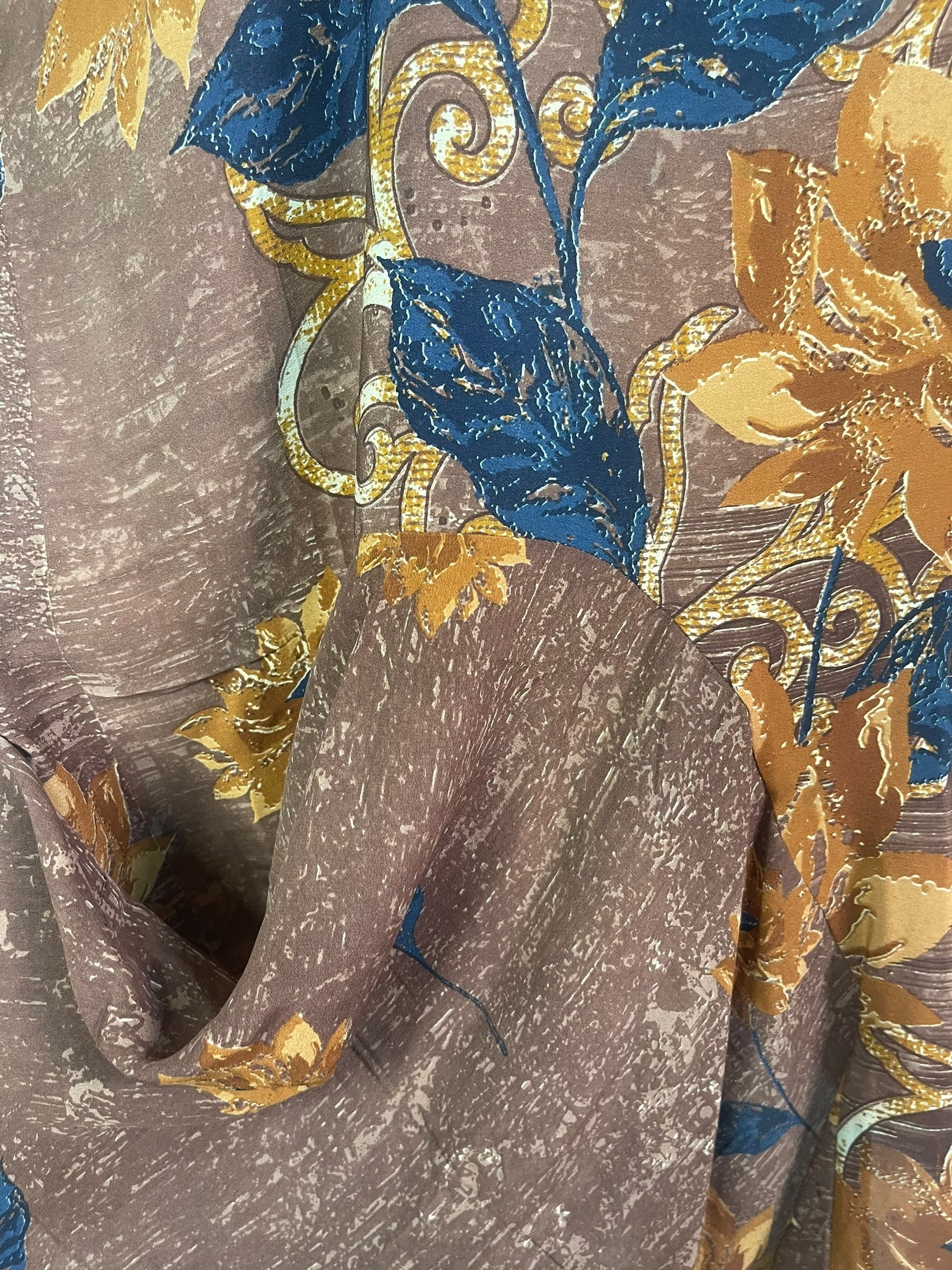 PRC7942 Avatar Pure Silk Self Pocket Tunic Dress
