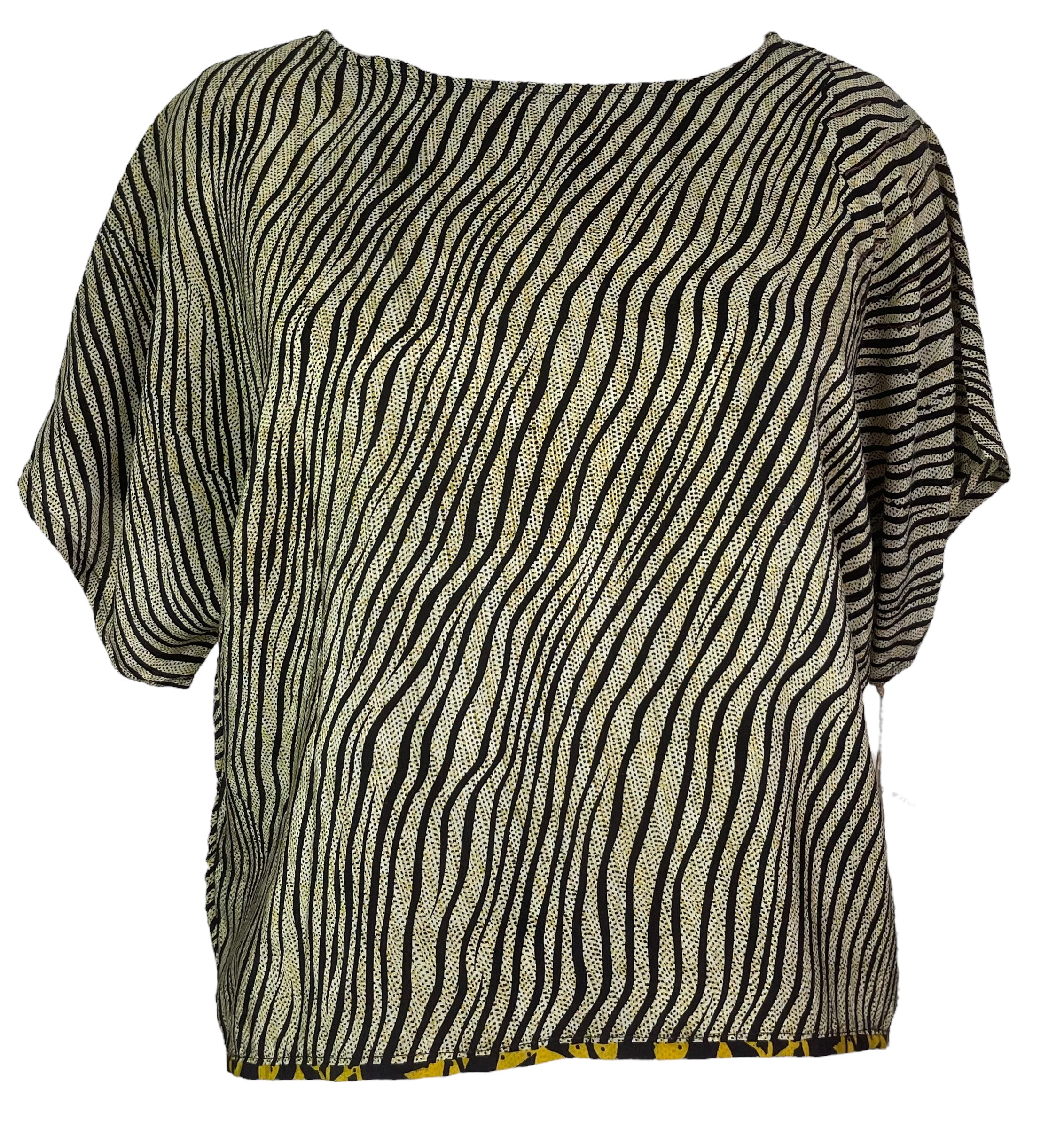 PRC7948 Avatar Pure Silk Boxy Top