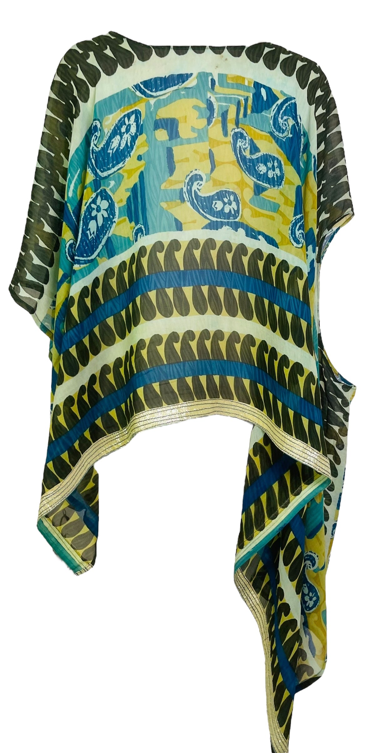 PRG7429 Sheer Wabi Sabi Pure Silk Versatile Vest