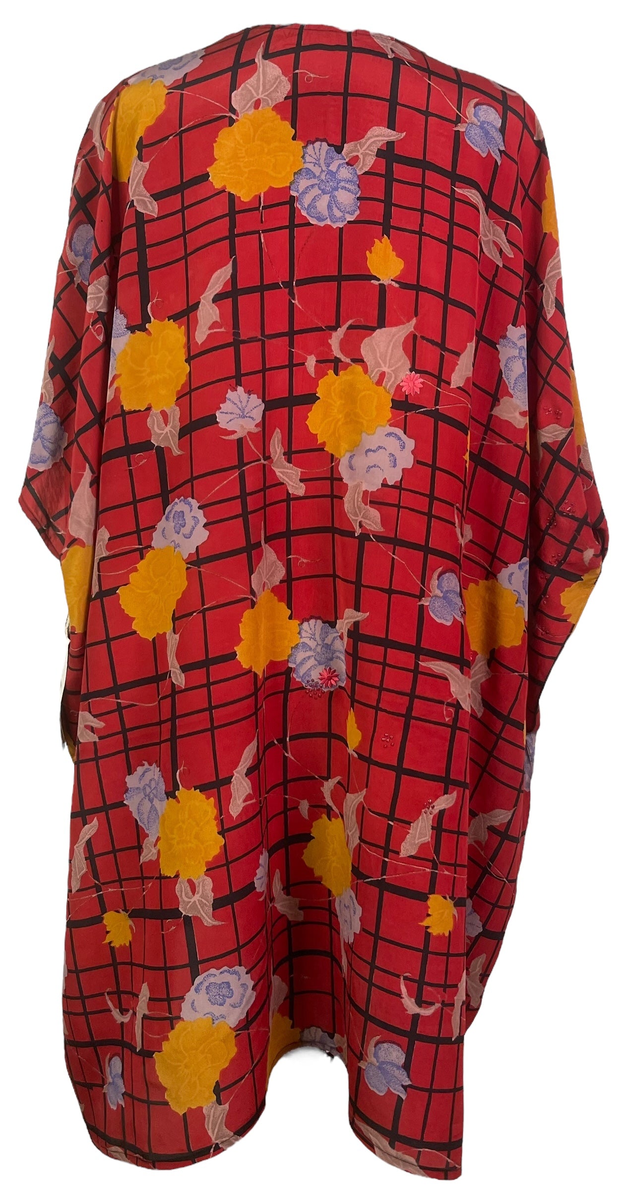 PRC7775 Avatar Pure Silk Midi Length Kaftan