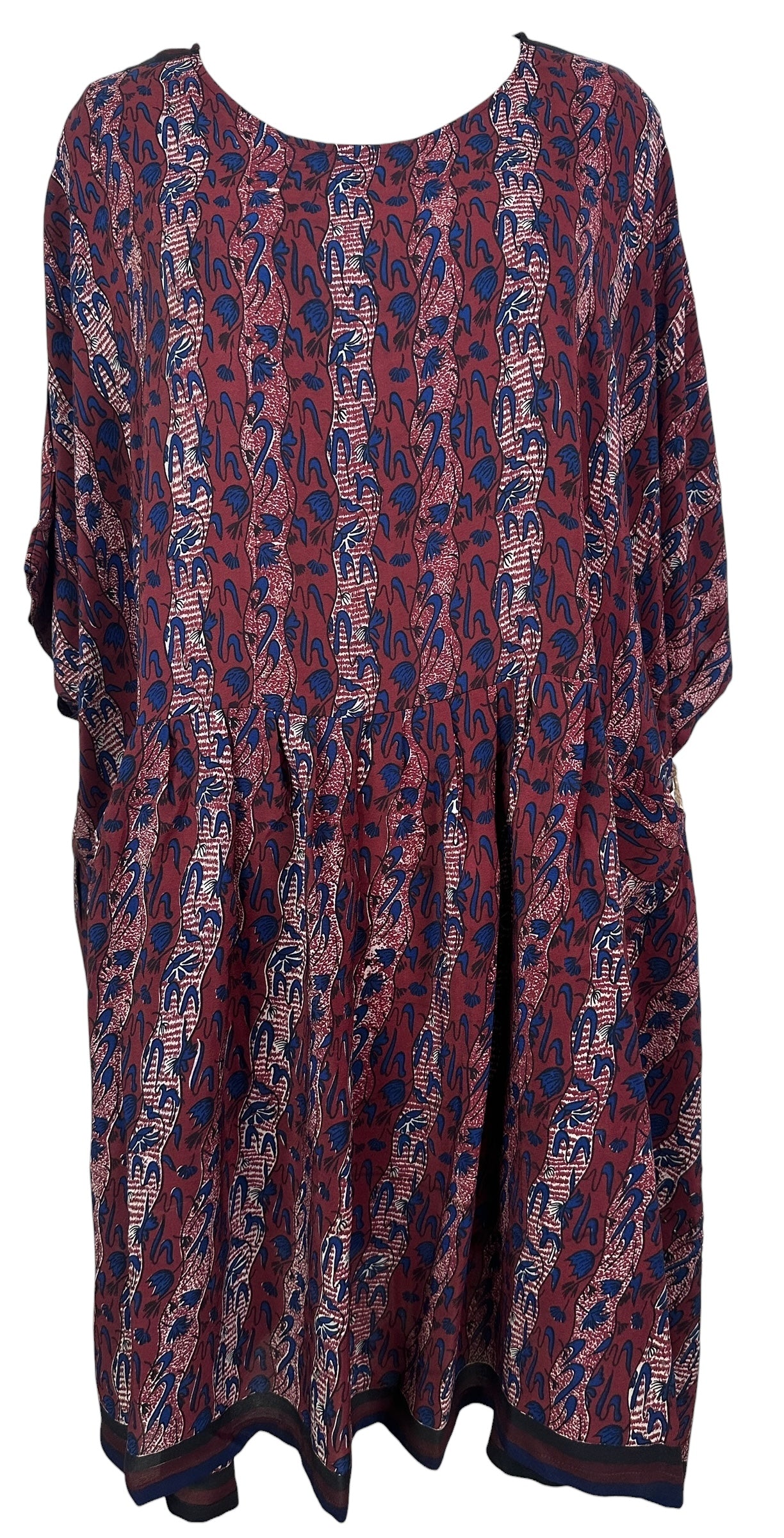 PRC7450 Avatar Pure Silk Boxy Babydoll Dress