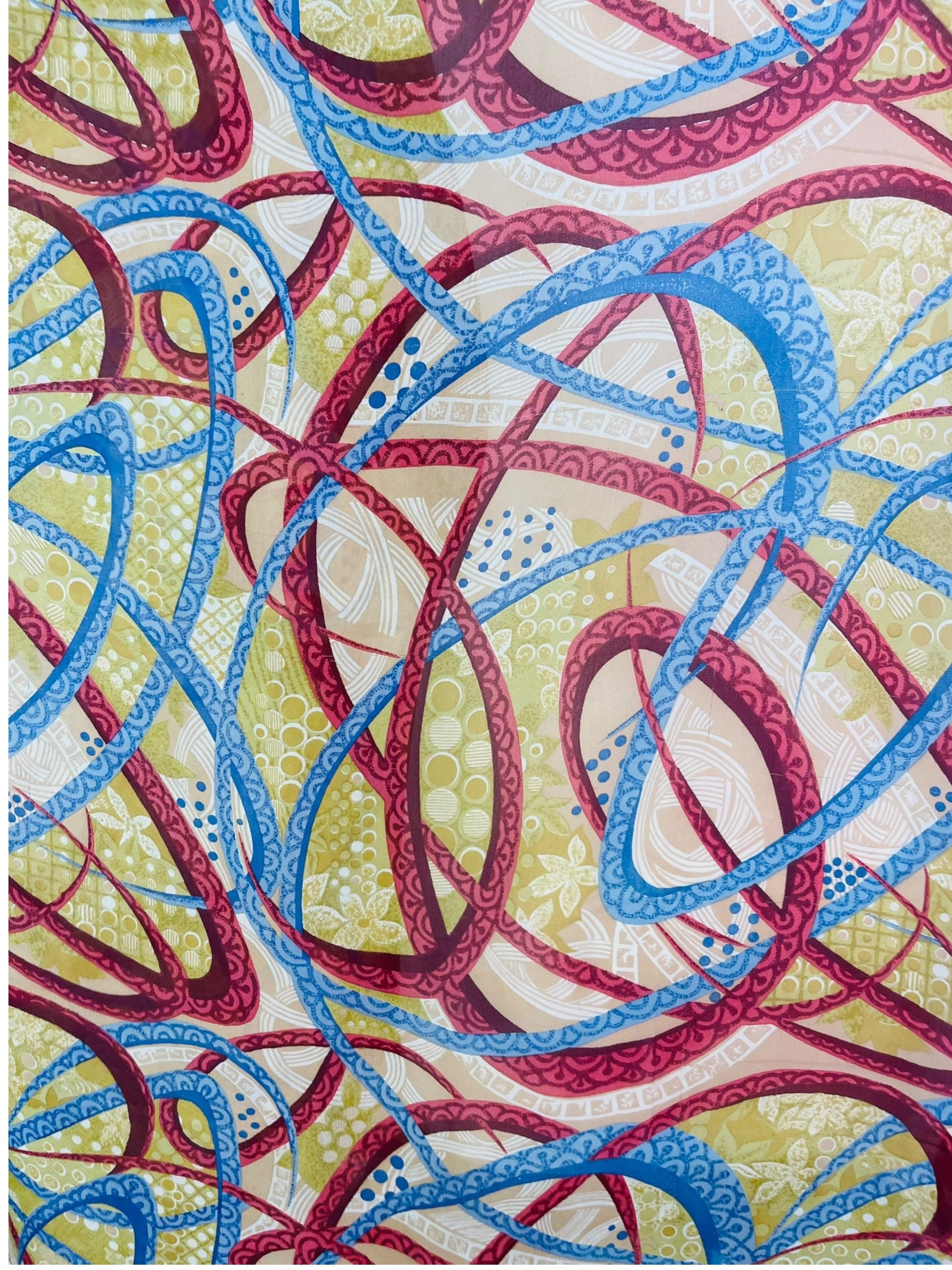 PRG7478 Sheer Avatar Pure Silk Midi Length Kaftan