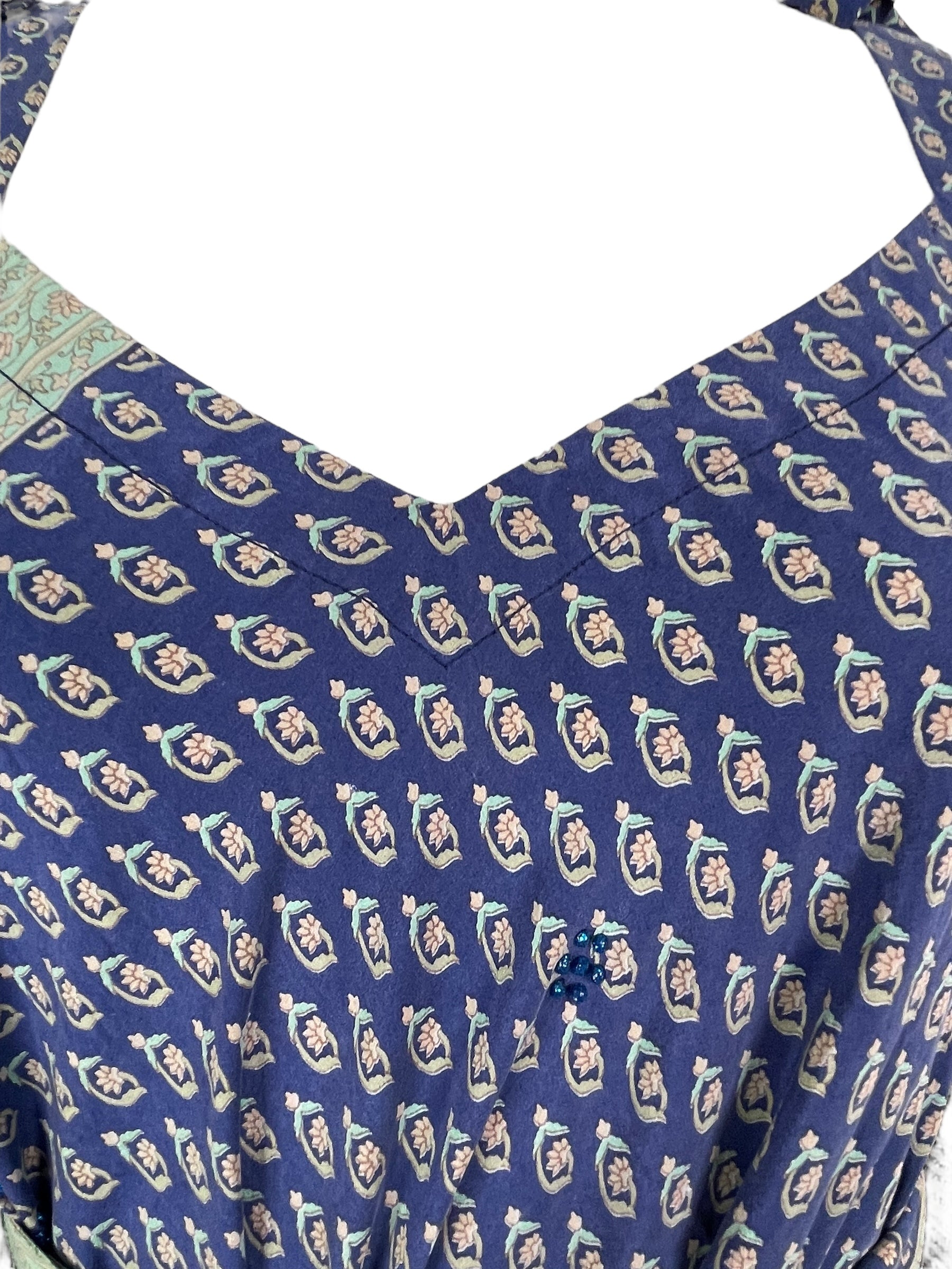 PRC7687 Avatar Pure Silk Maxi Dress with Belt