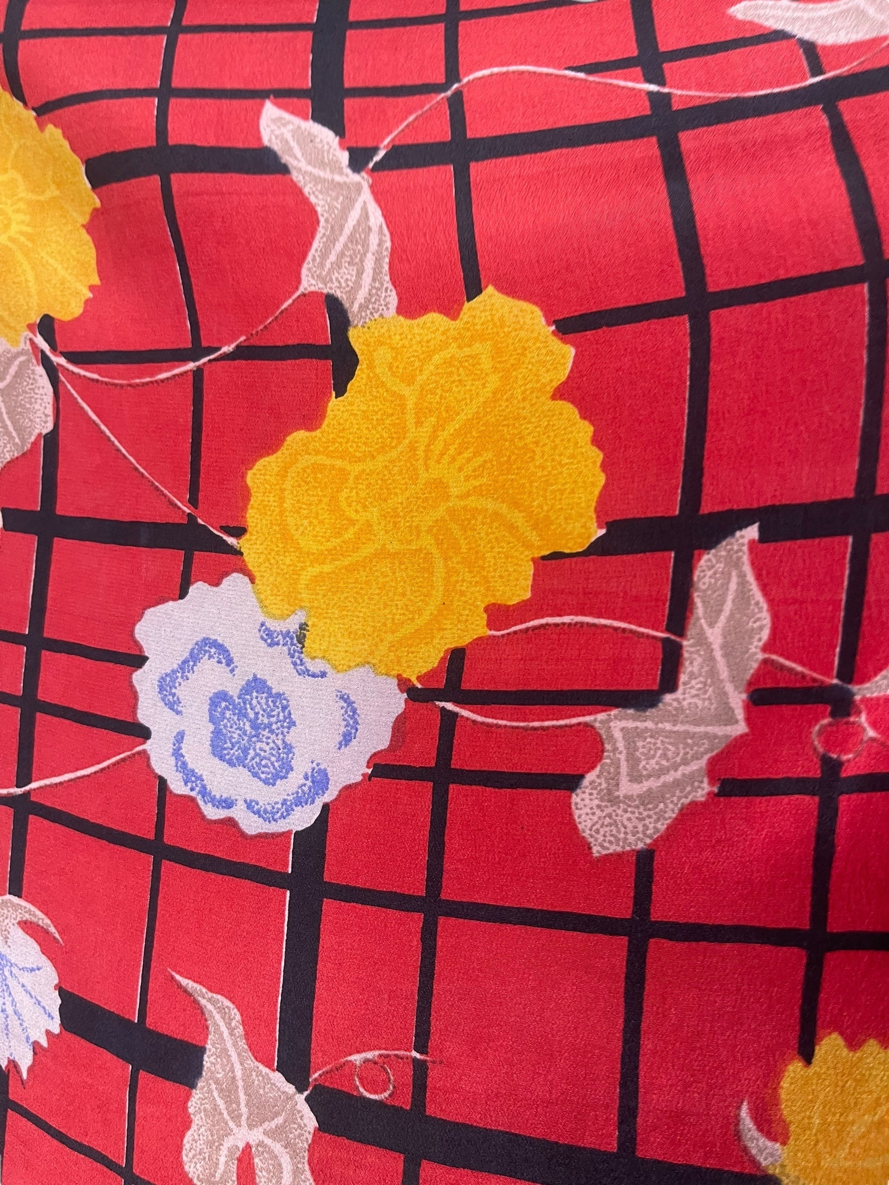 PRC7775 Avatar Pure Silk Midi Length Kaftan