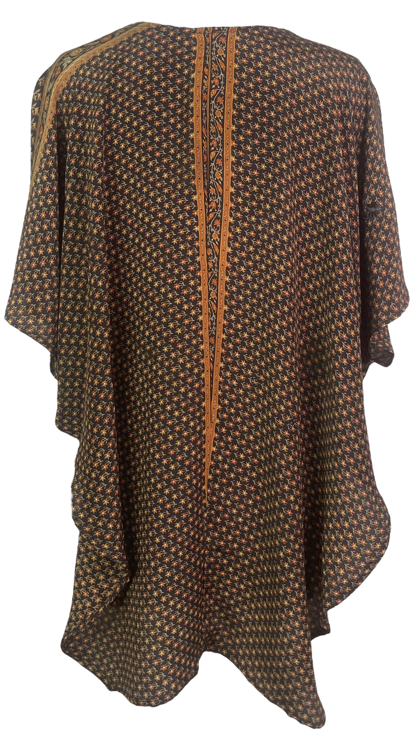 PRC8076 Avatar Pure Silk Waterfall Top