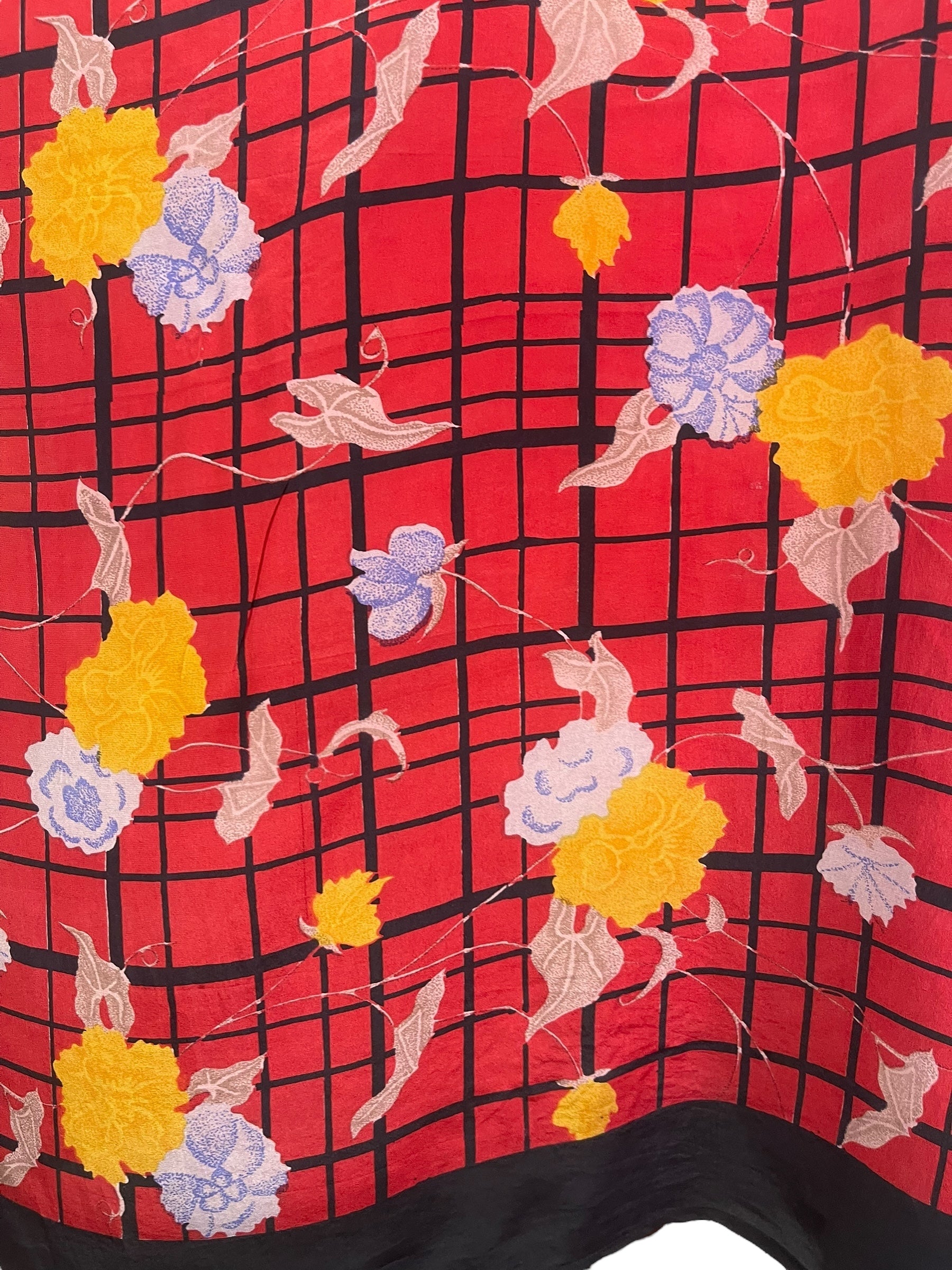 PRC7775 Avatar Pure Silk Midi Length Kaftan