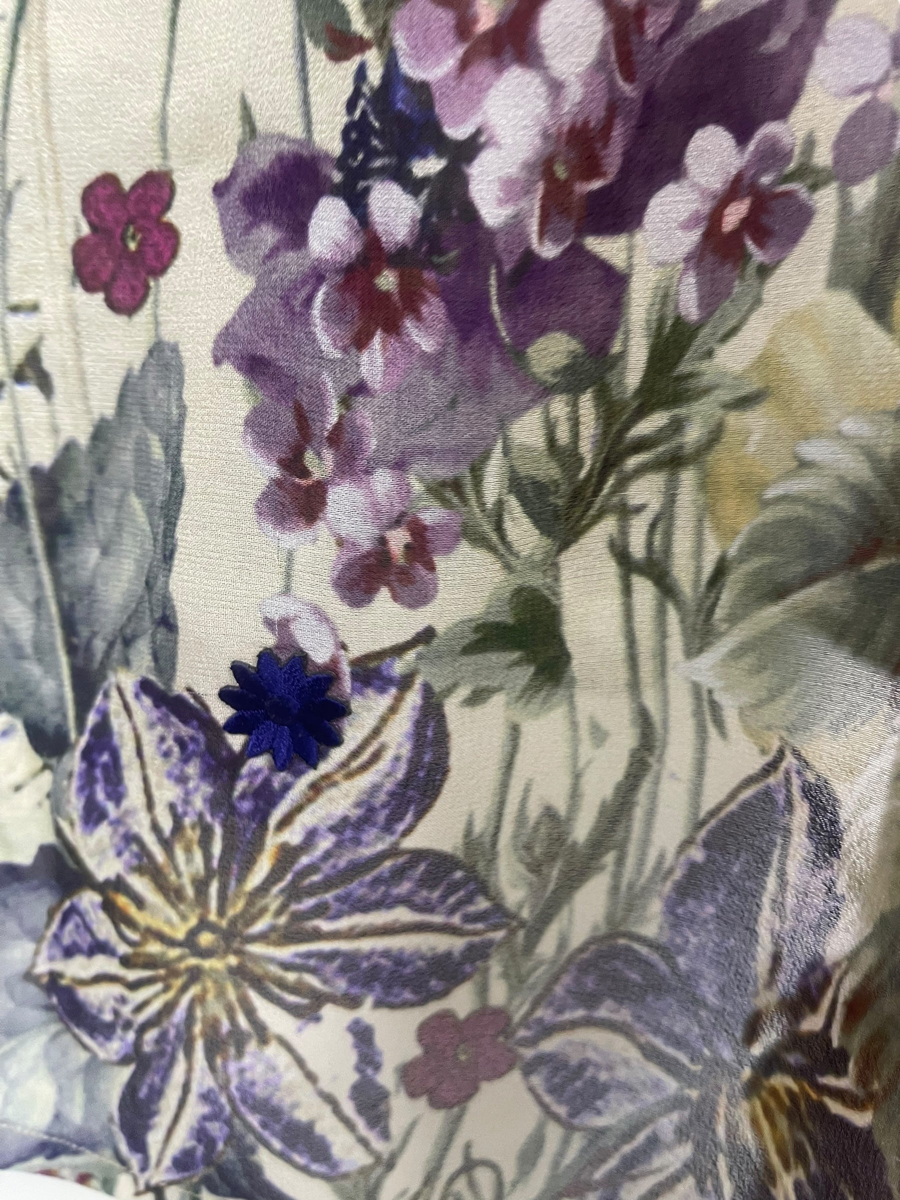 PRG8177 Sheer Wabi Sabi Pure Silk Boxy Babydoll Dress