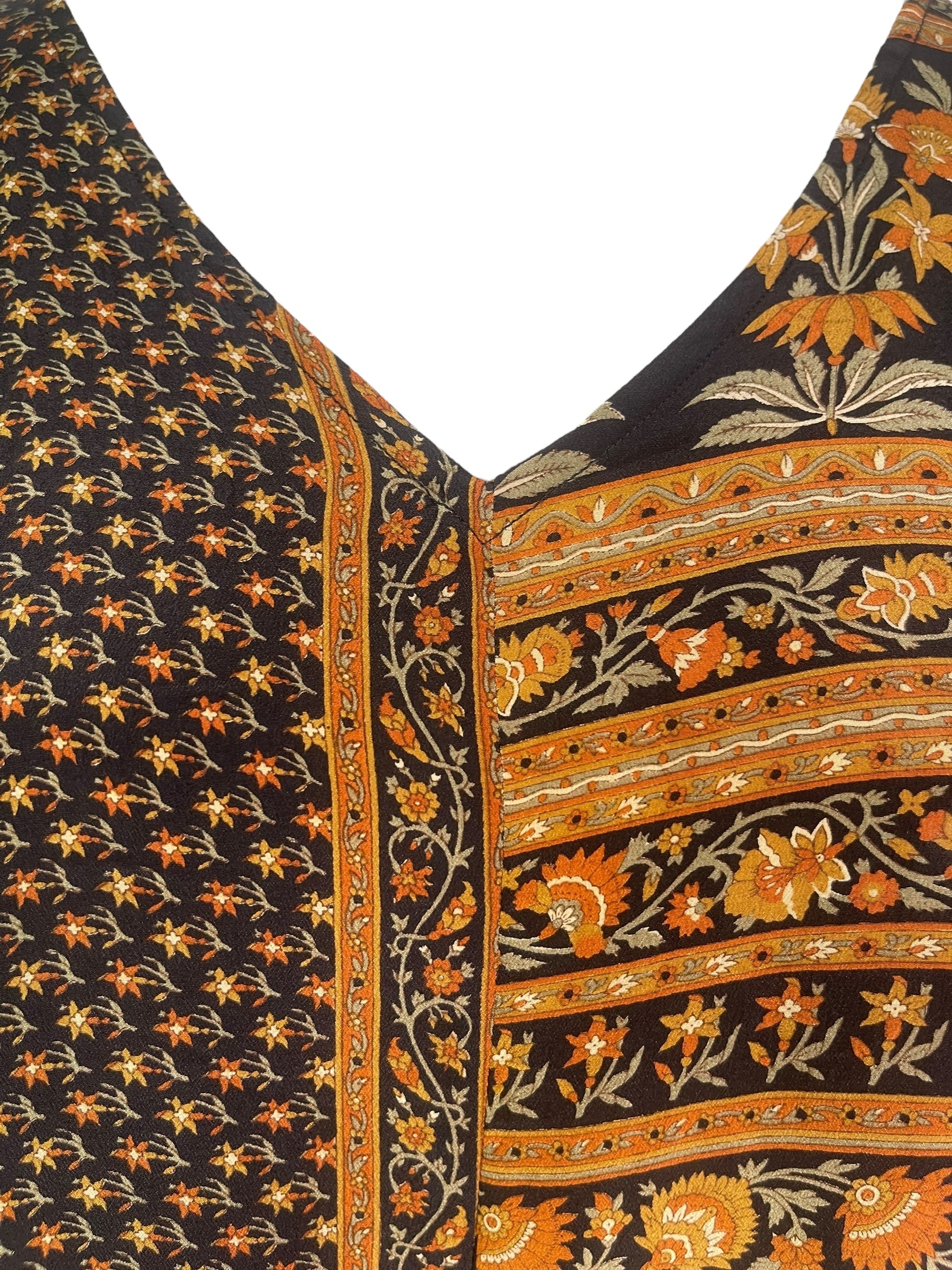 PRC8076 Avatar Pure Silk Waterfall Top