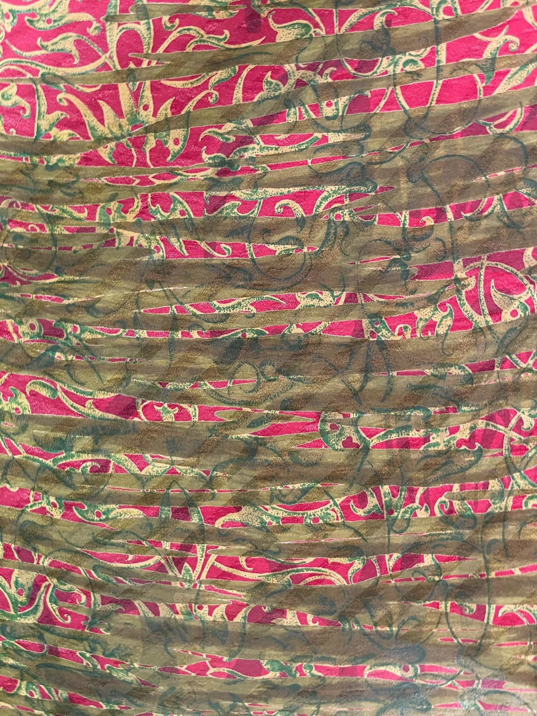 PRC7285 Avatar Pure Silk Capelet Poncho