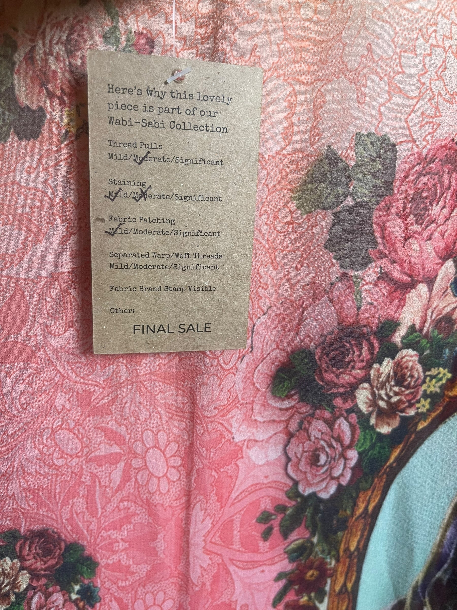 PREVIEW PRG8615 Sheer Wabi Sabi Pure Silk Short Kaftan Tunic With Slits