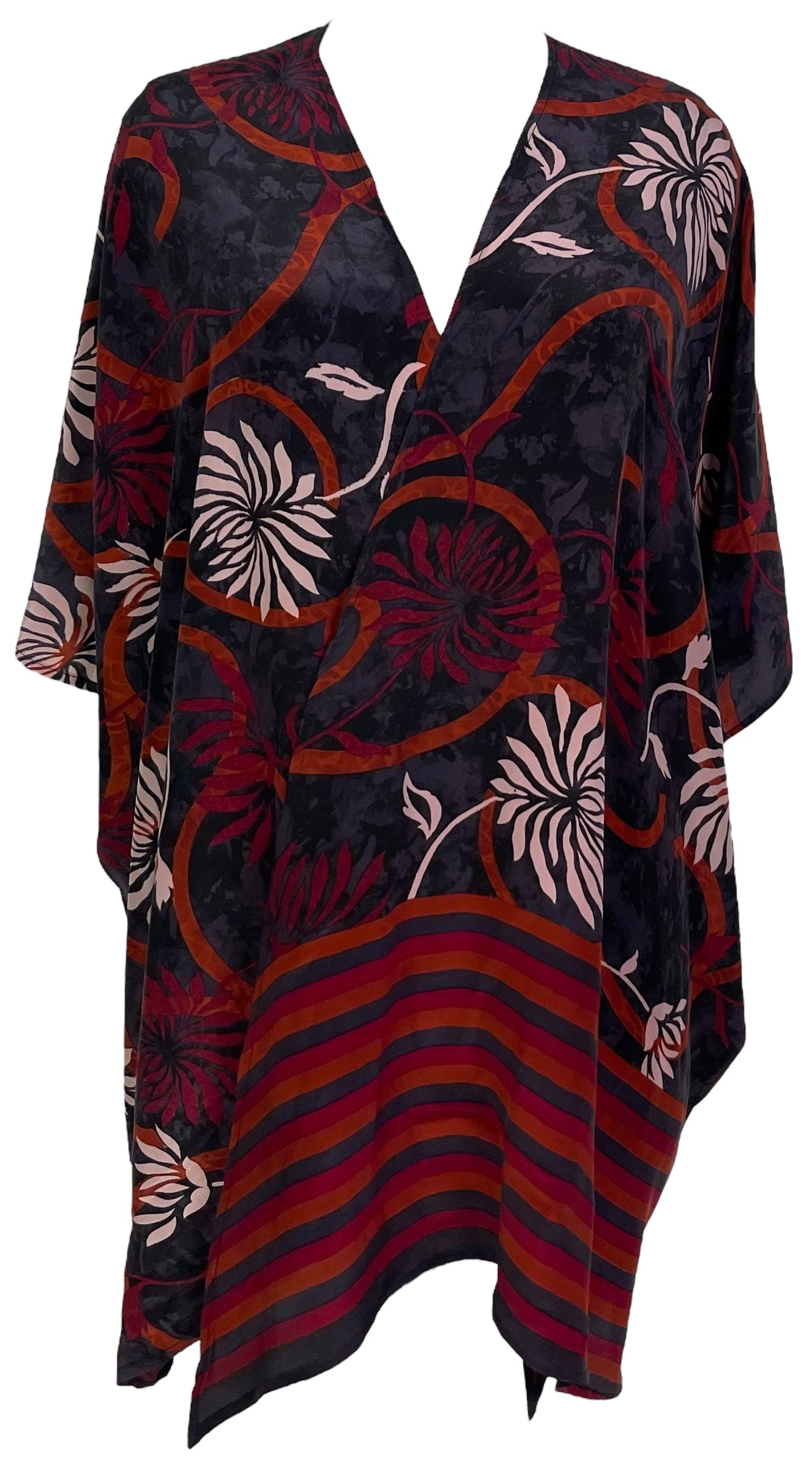 PRC7015 Avatar Pure Silk Cardigan