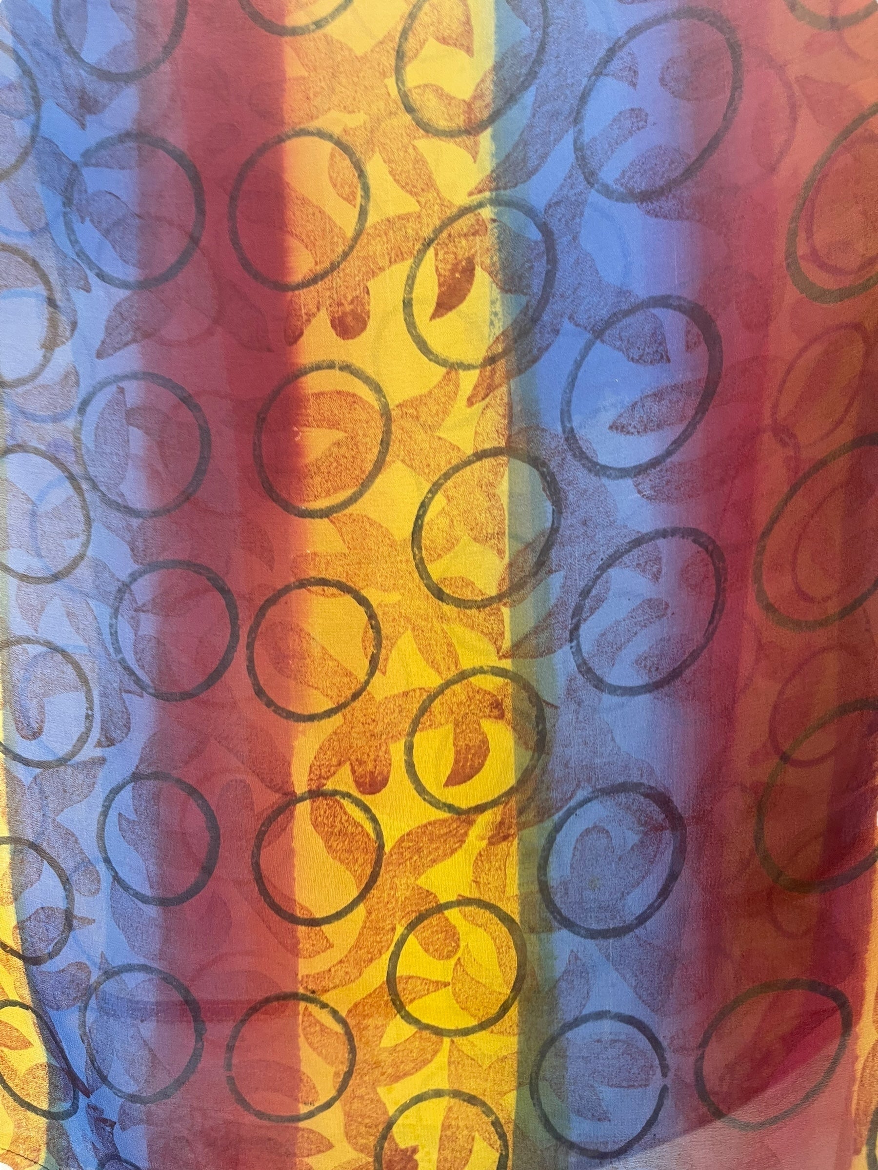 PREVIEW PRG7966 Sheer Avatar Pure Silk Capelet Poncho by DECEMBER2025 – Handmade ethical Poncho from sariKNOTsari using upcycled silk. Designed in Canada for travel and slow fashion, loved from Toronto to LA to Sydney.