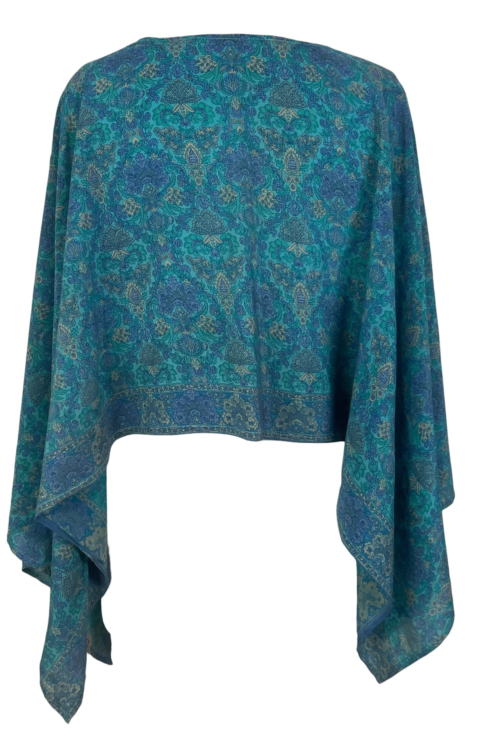PREVIEW PRC8498 Pure Silk Wabi Sabi Capelet Poncho