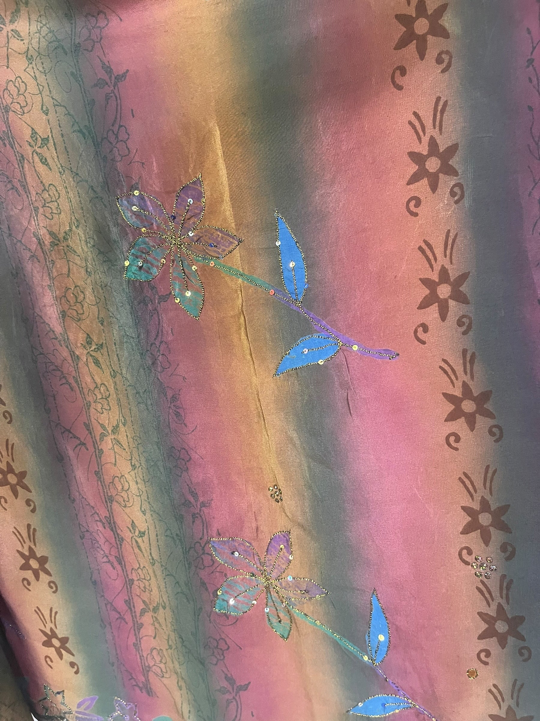 PREVIEW PRC8680 Avatar Pure Silk Versatile Vest by MARCH2026 – Handmade ethical Vest from sariKNOTsari using upcycled silk. Designed in Canada for travel and slow fashion, loved from Toronto to LA to Sydney. Featuring Zsiska, Bryn Walker and Artisan Leather coats by Rejean Pepin, Pepin designs