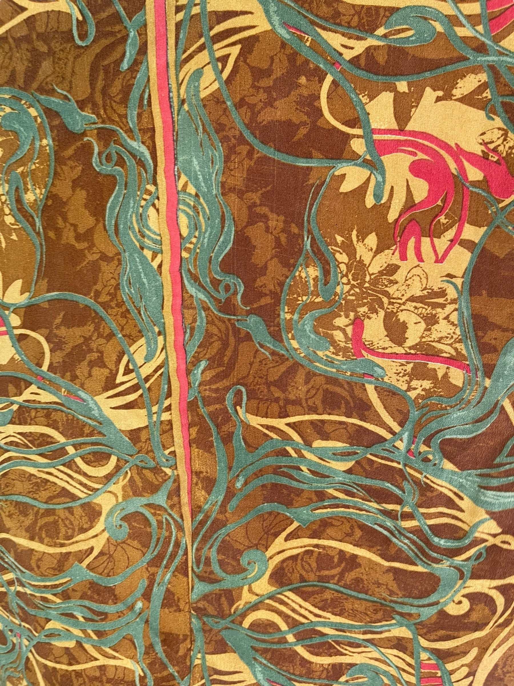 PRC7281 Wabi Sabi Pure Silk Waterfall Top