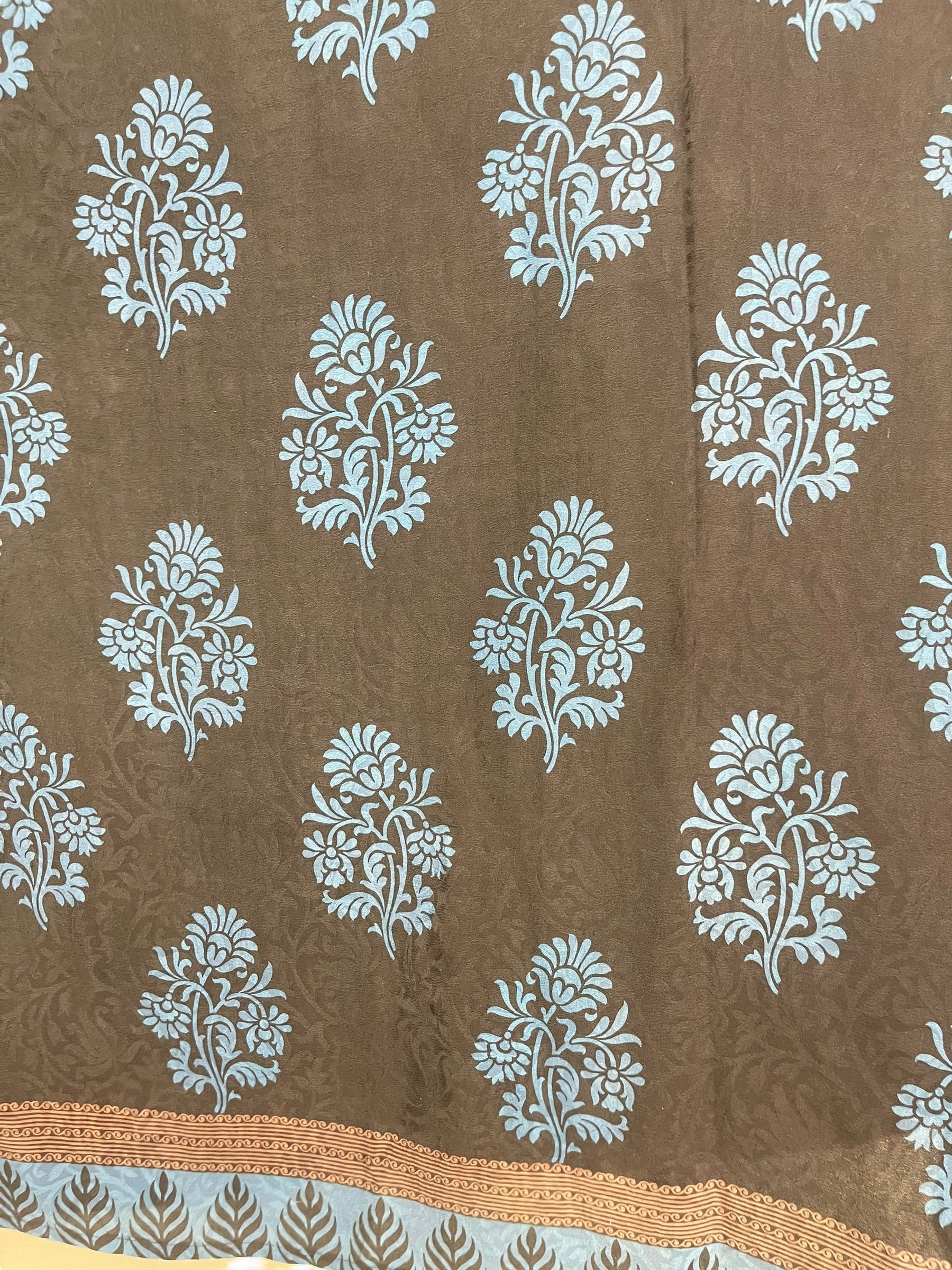 PRC8022 Avatar Pure Silk Short Kaftan Tunic with Slits