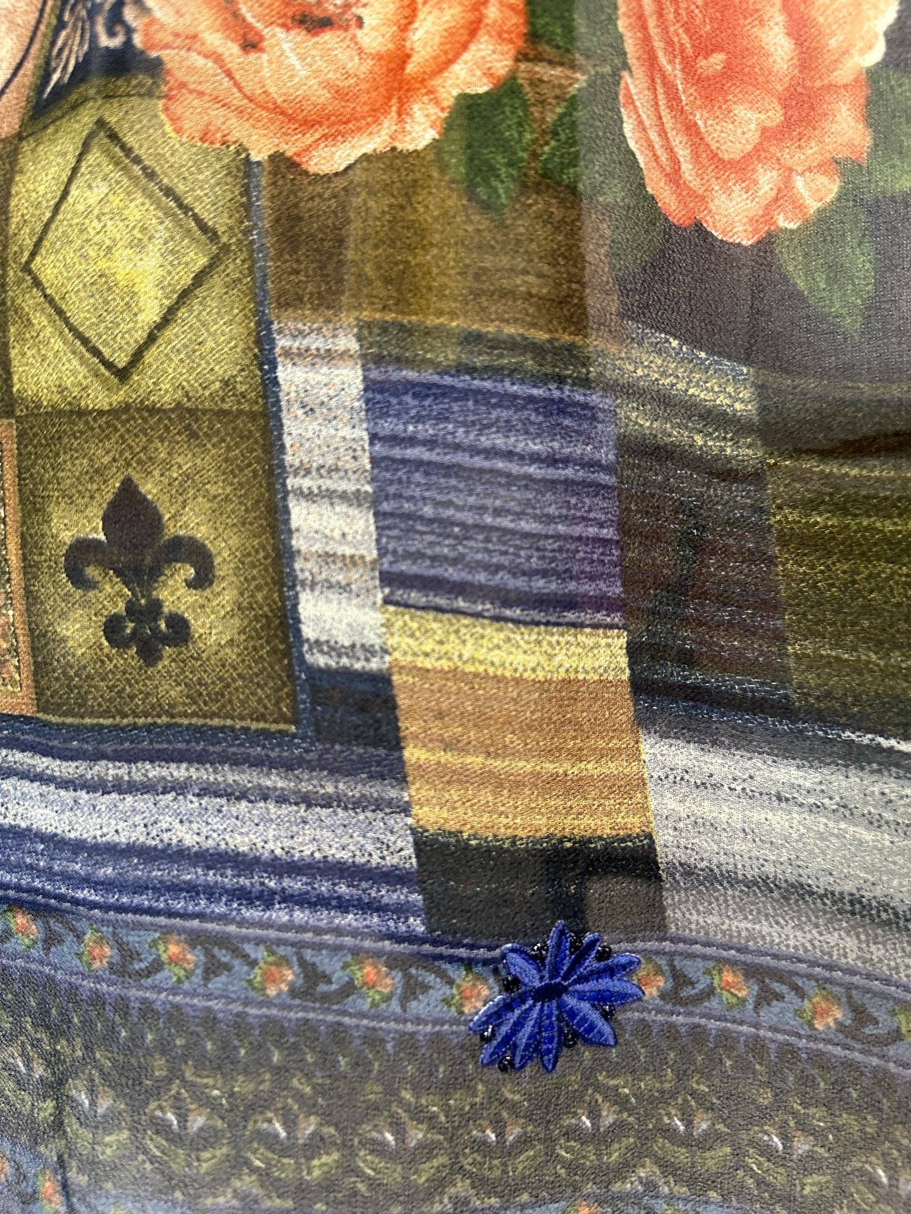 PRG8410 Sheer Avatar Pure Silk Boxy Babydoll Dress