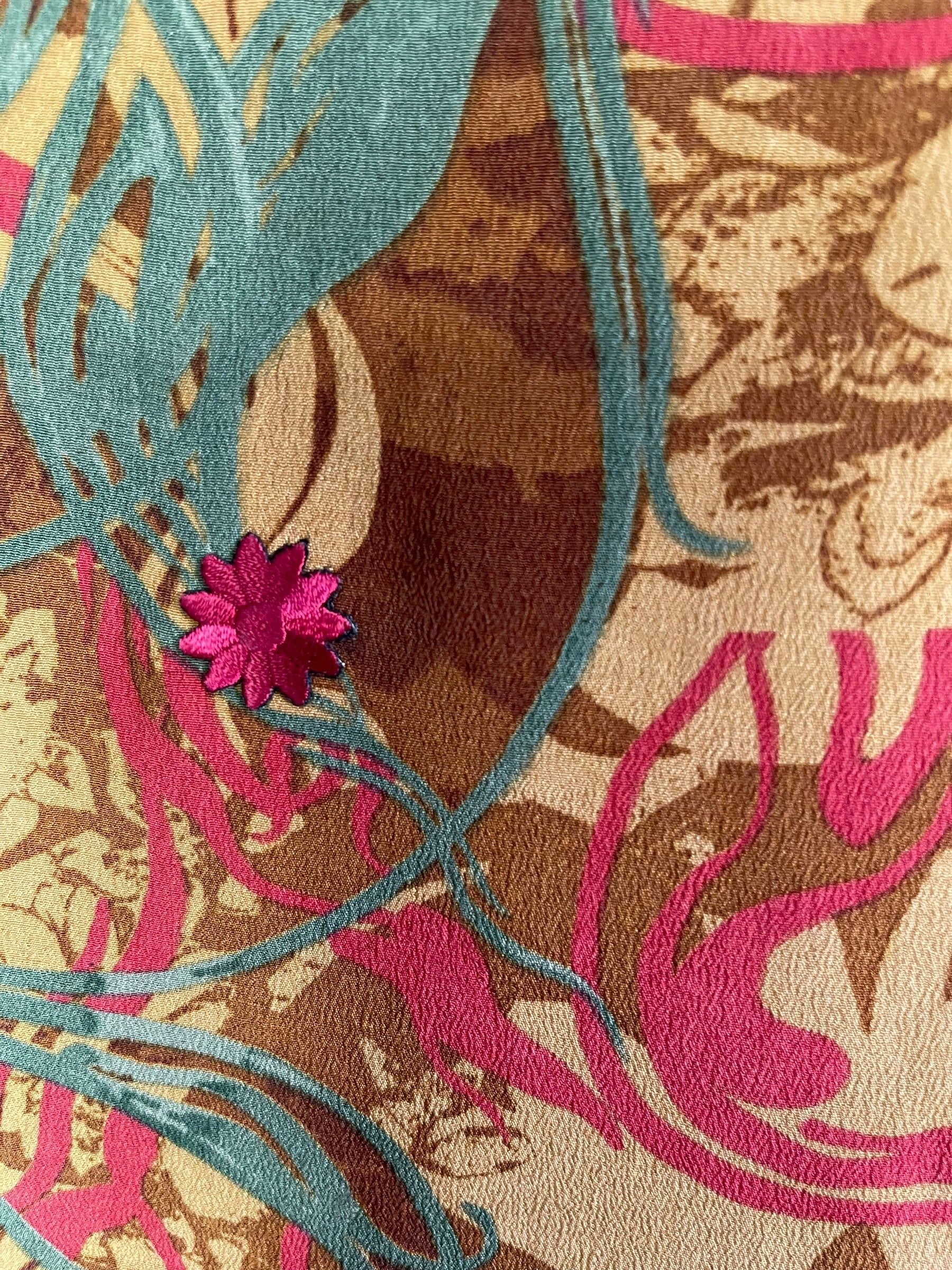 PRC7281 Wabi Sabi Pure Silk Waterfall Top