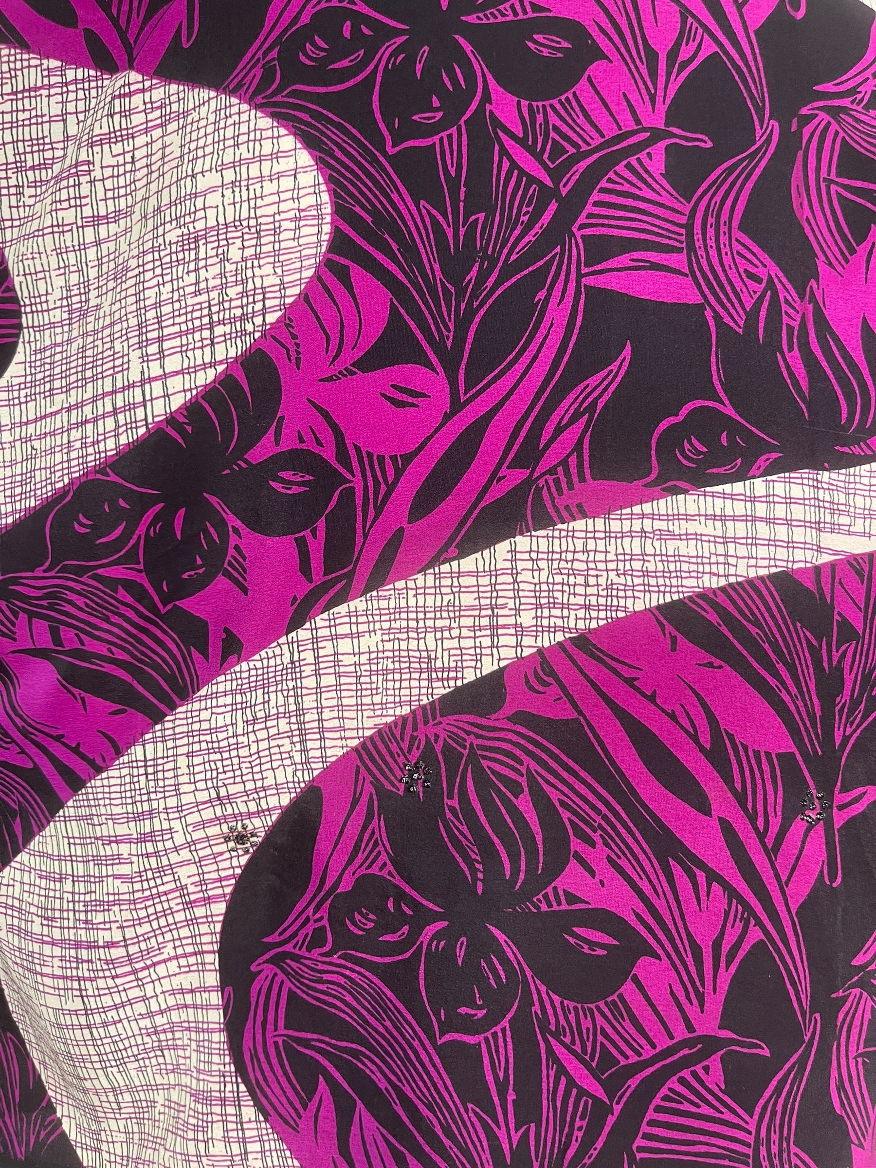 PRC5365 Avatar Pure Silk Boxy Top