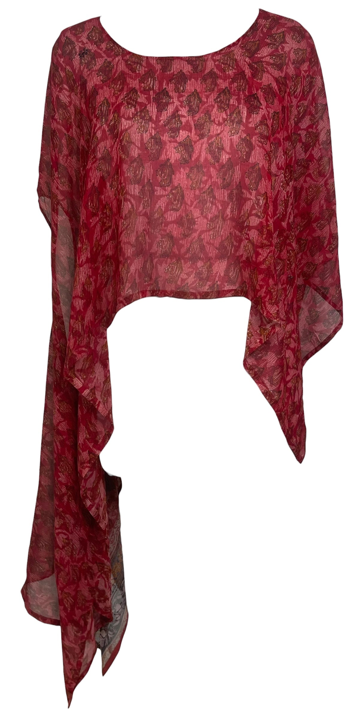 PRG8416 Sheer Avatar Pure Silk Versatile Vest