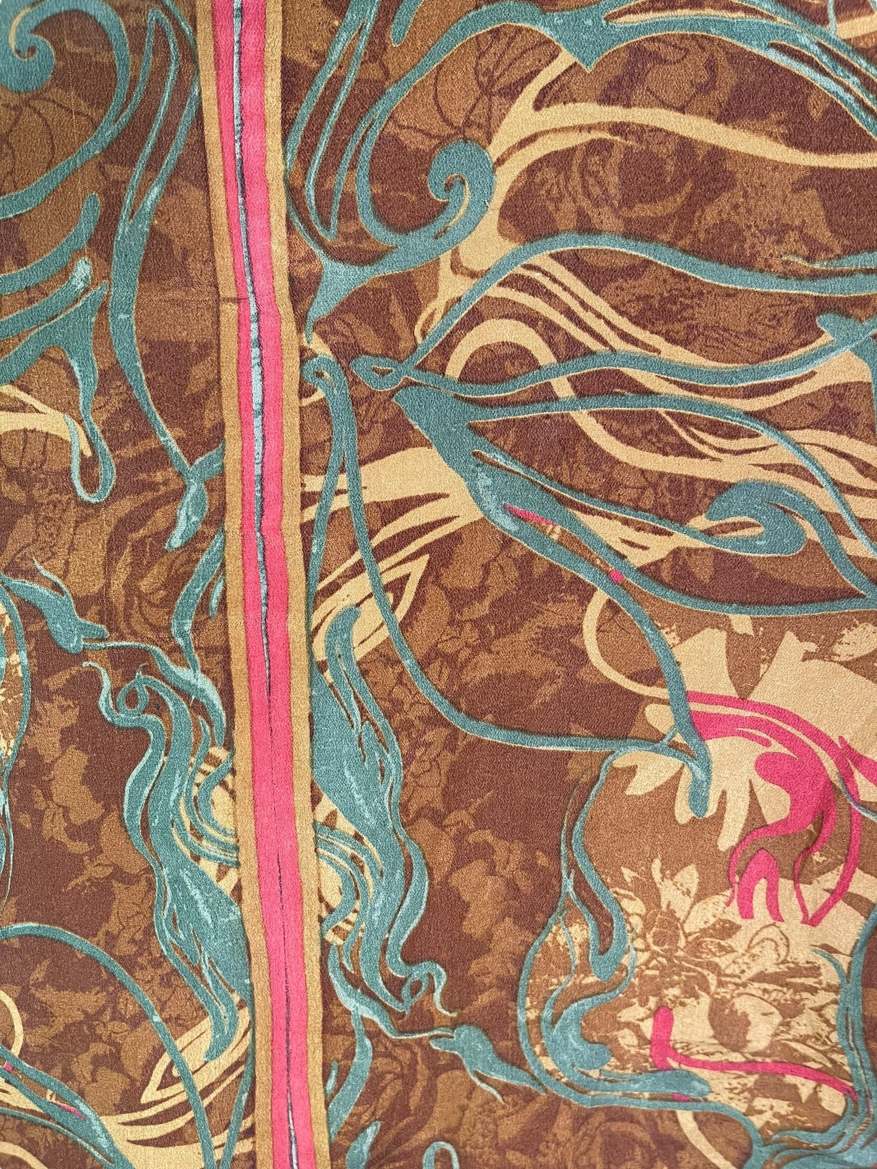 PRC7281 Wabi Sabi Pure Silk Waterfall Top