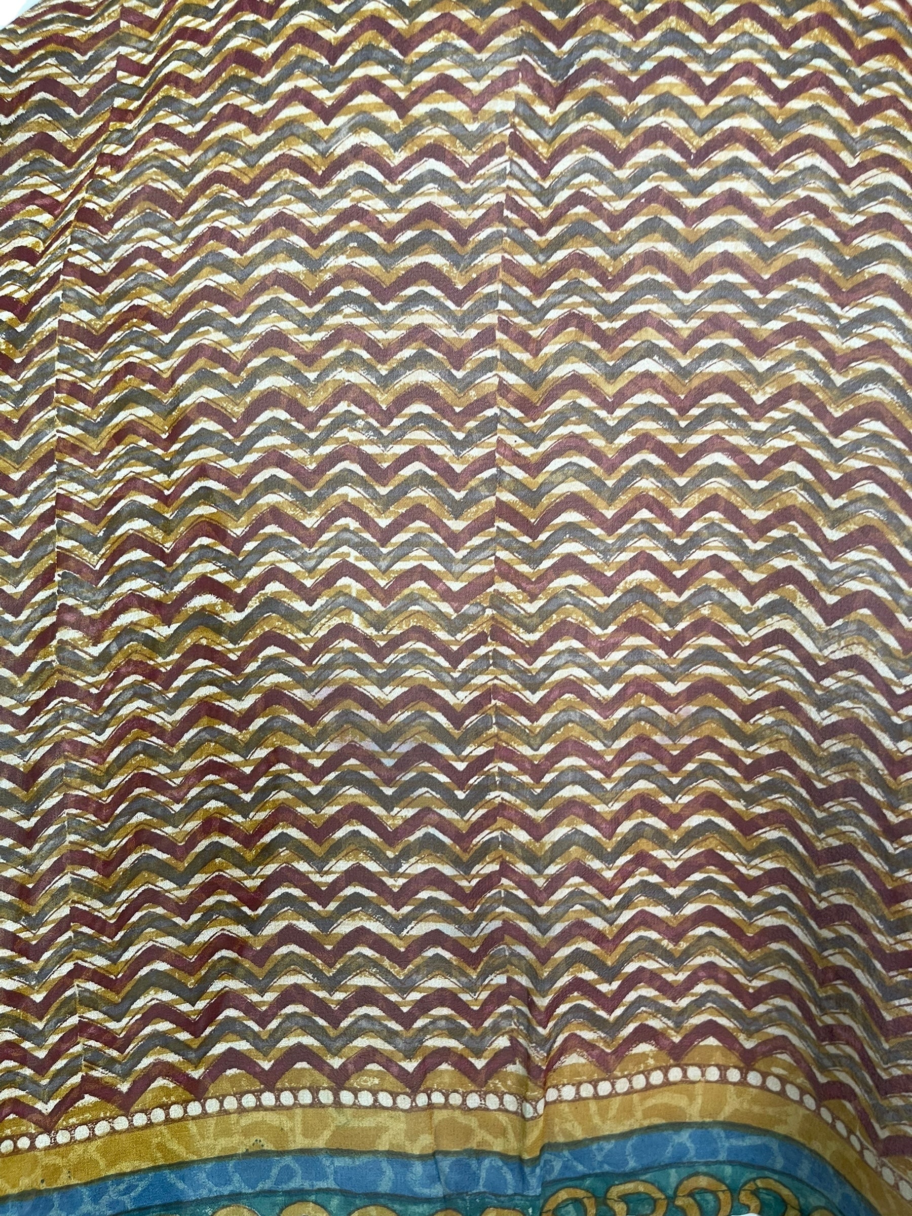 PREVIEW PRG8108 Sheer Avatar Pure Silk Kimono-Sleeved Top by DECEMBER2025 – Handmade ethical Kimono Top from sariKNOTsari using upcycled silk. Designed in Canada for travel and slow fashion, loved from Toronto to LA to Sydney.