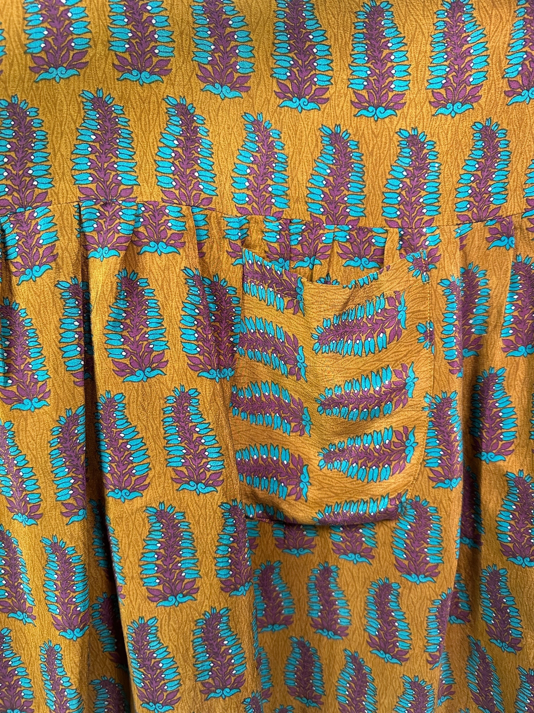 PRC7449 Avatar Pure Silk Boxy Babydoll Dress