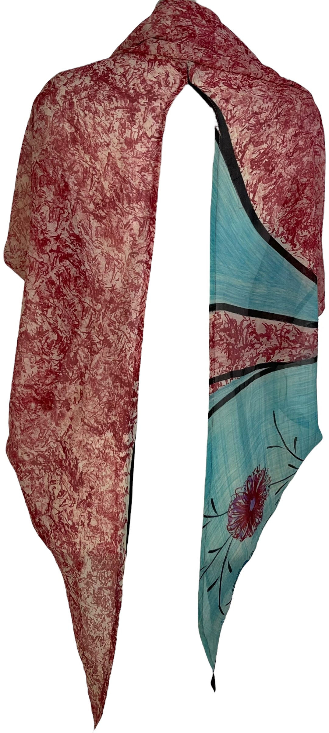 PRG7113 Sheer Avatar Pure Silk Cardigan