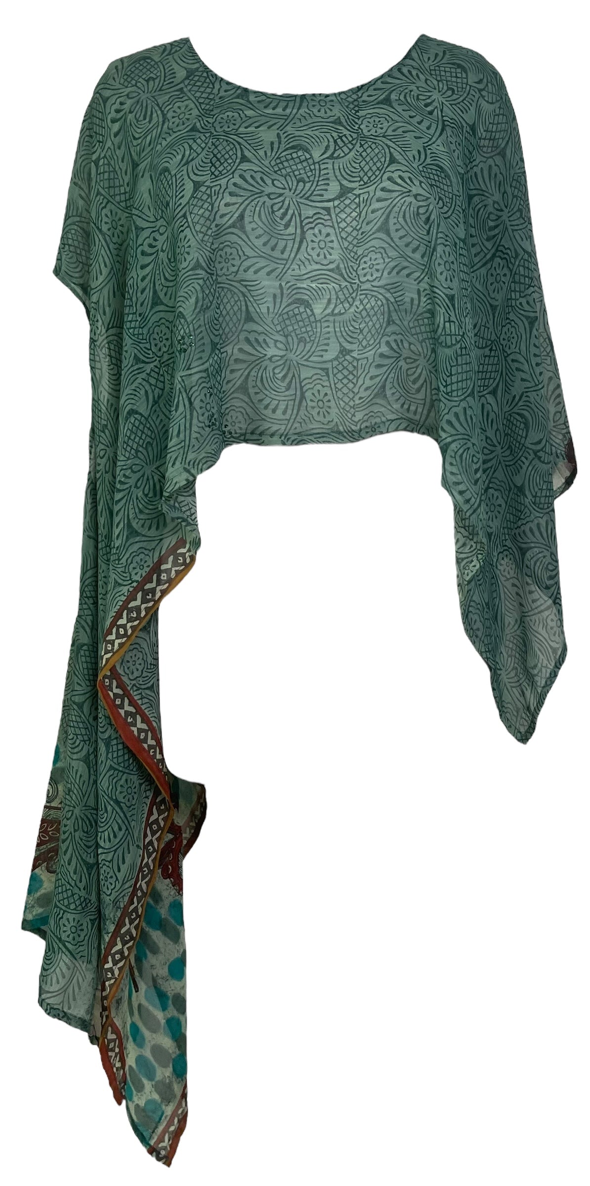 PRG7428 Sheer Avatar Pure Silk Versatile Vest