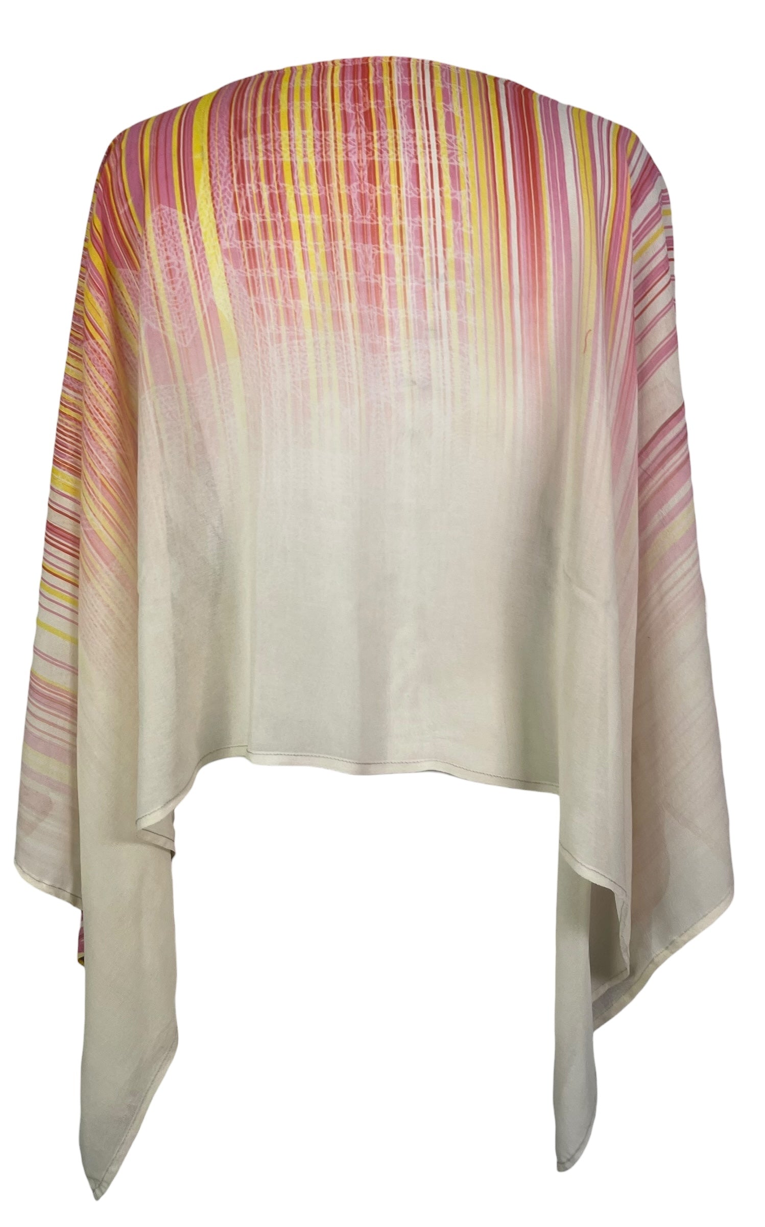 PREVIEW PRG8481 Sheer Pure Silk Wabi Sabi Capelet Poncho