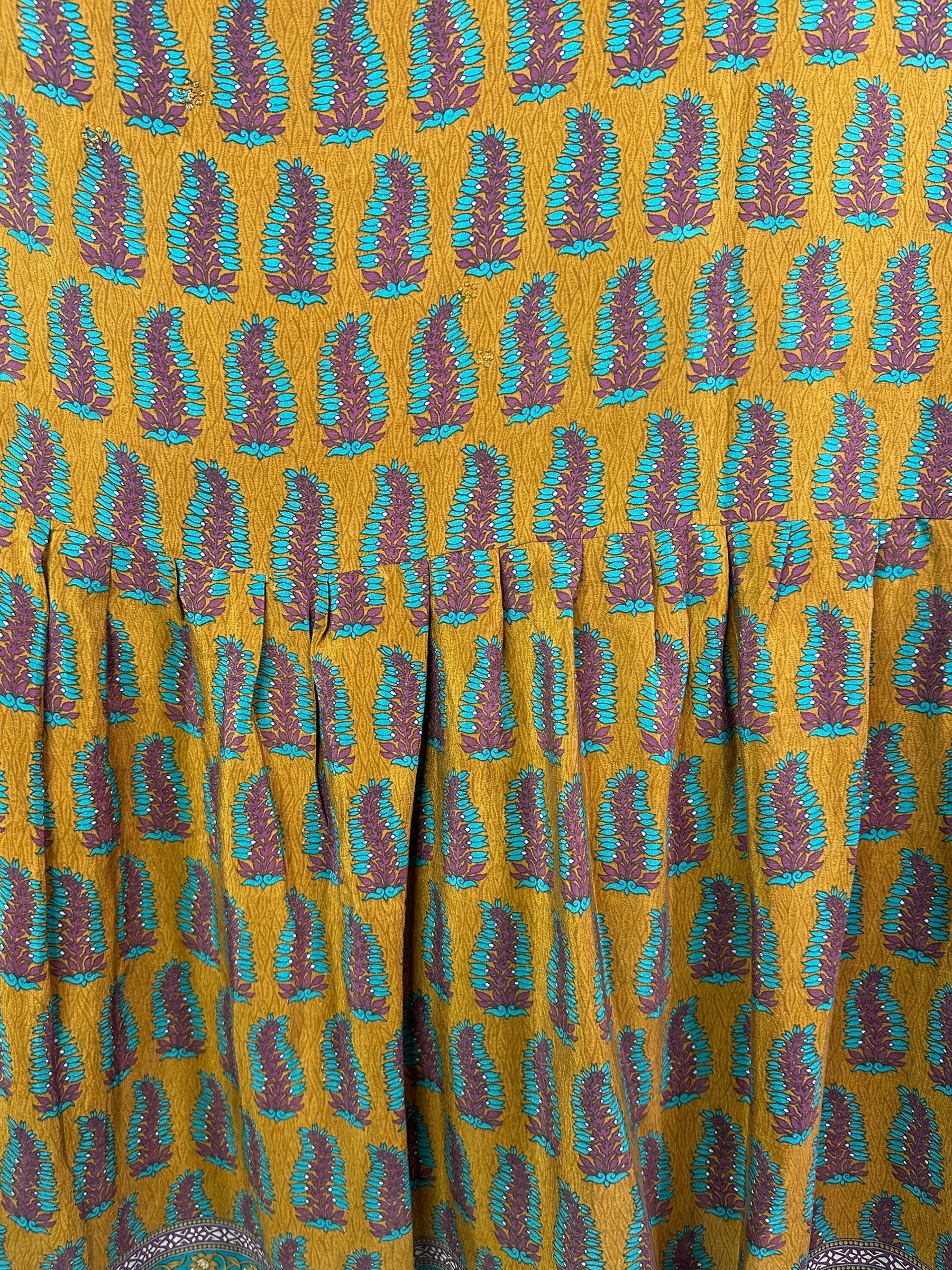 PRC7449 Avatar Pure Silk Boxy Babydoll Dress