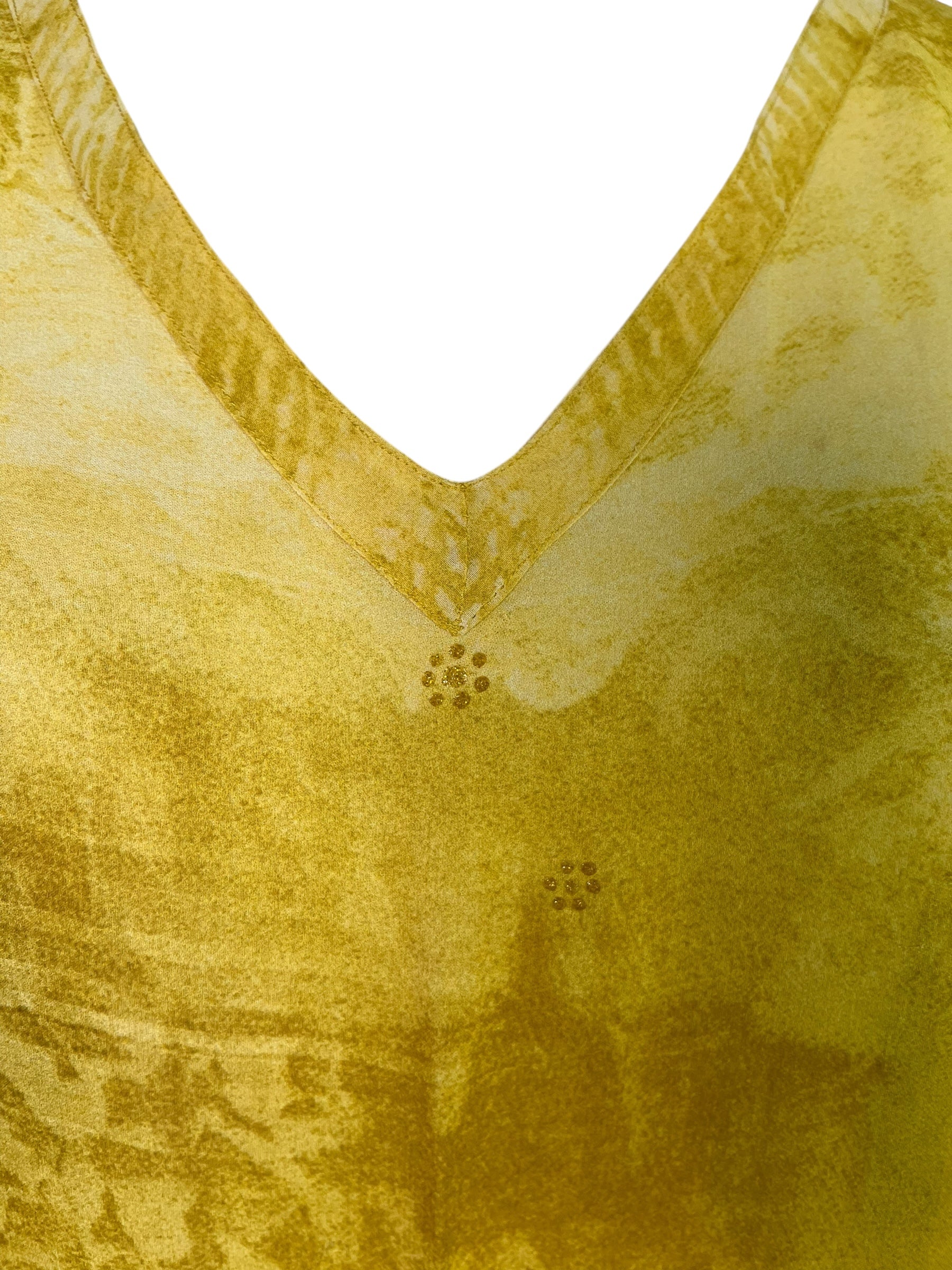 PREVIEW PRG8442 Sheer Avatar Pure Silk Midi Length Kaftan by MARCH2026 – Handmade ethical Midi Length Kaftan from sariKNOTsari using upcycled silk. Designed in Canada for travel and slow fashion, loved from Toronto to LA to Sydney. Featuring Zsiska, Bryn Walker and Artisan Leather coats by Rejean Pepin, Pepin designs
