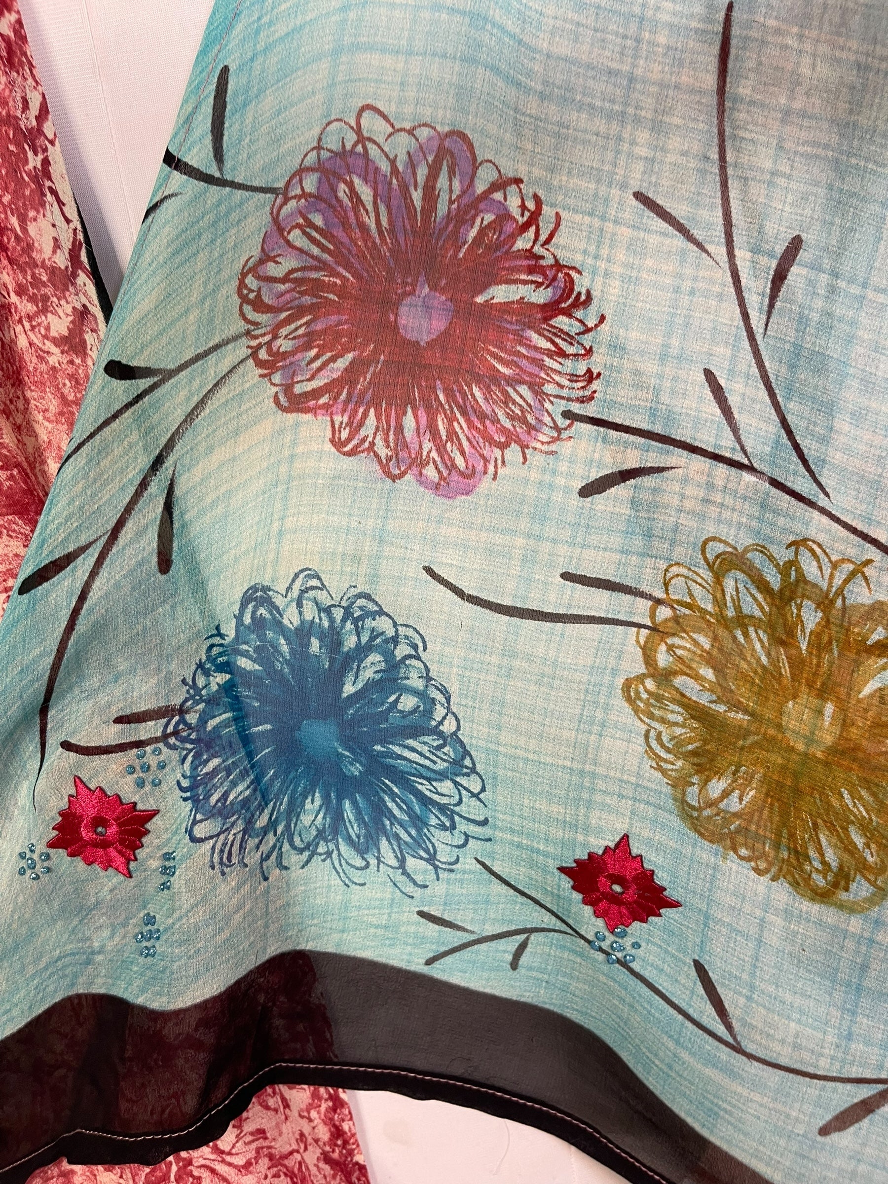 PRG7113 Sheer Avatar Pure Silk Cardigan