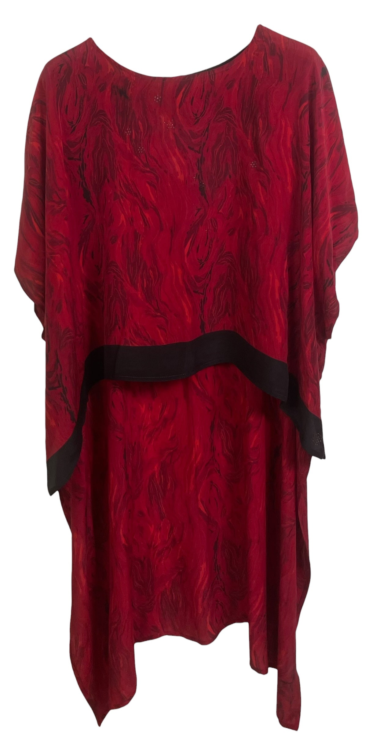 PRC8699 Avatar Pure Silk Hi Lo Top