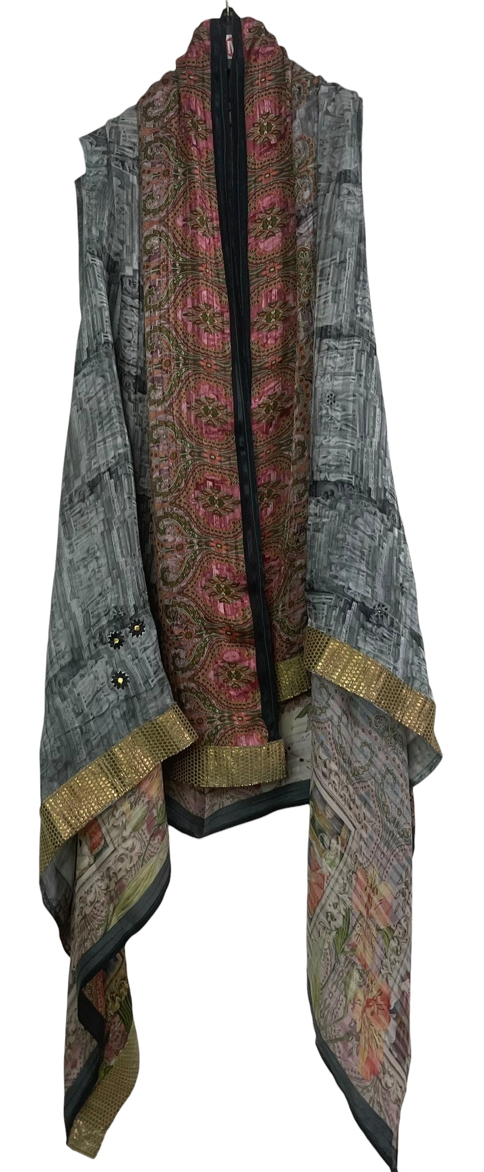 PRG8031 Sheer Avatar Pure Silk Versatile Vest