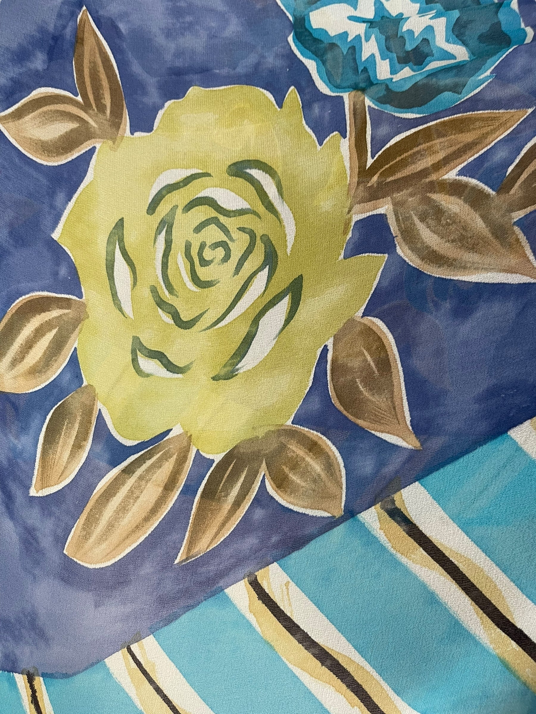 PRG7144 Sheer Avatar Pure Silk Capelet Poncho