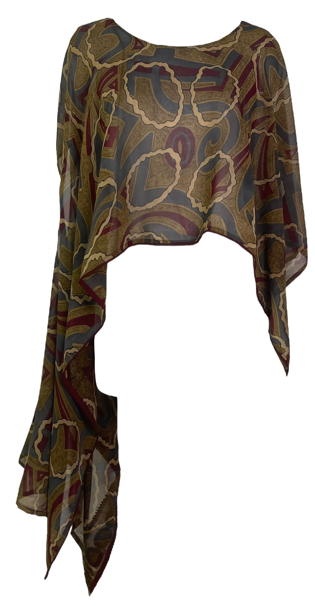 PRG7738 Sheer Avatar Pure Silk Versatile Vest