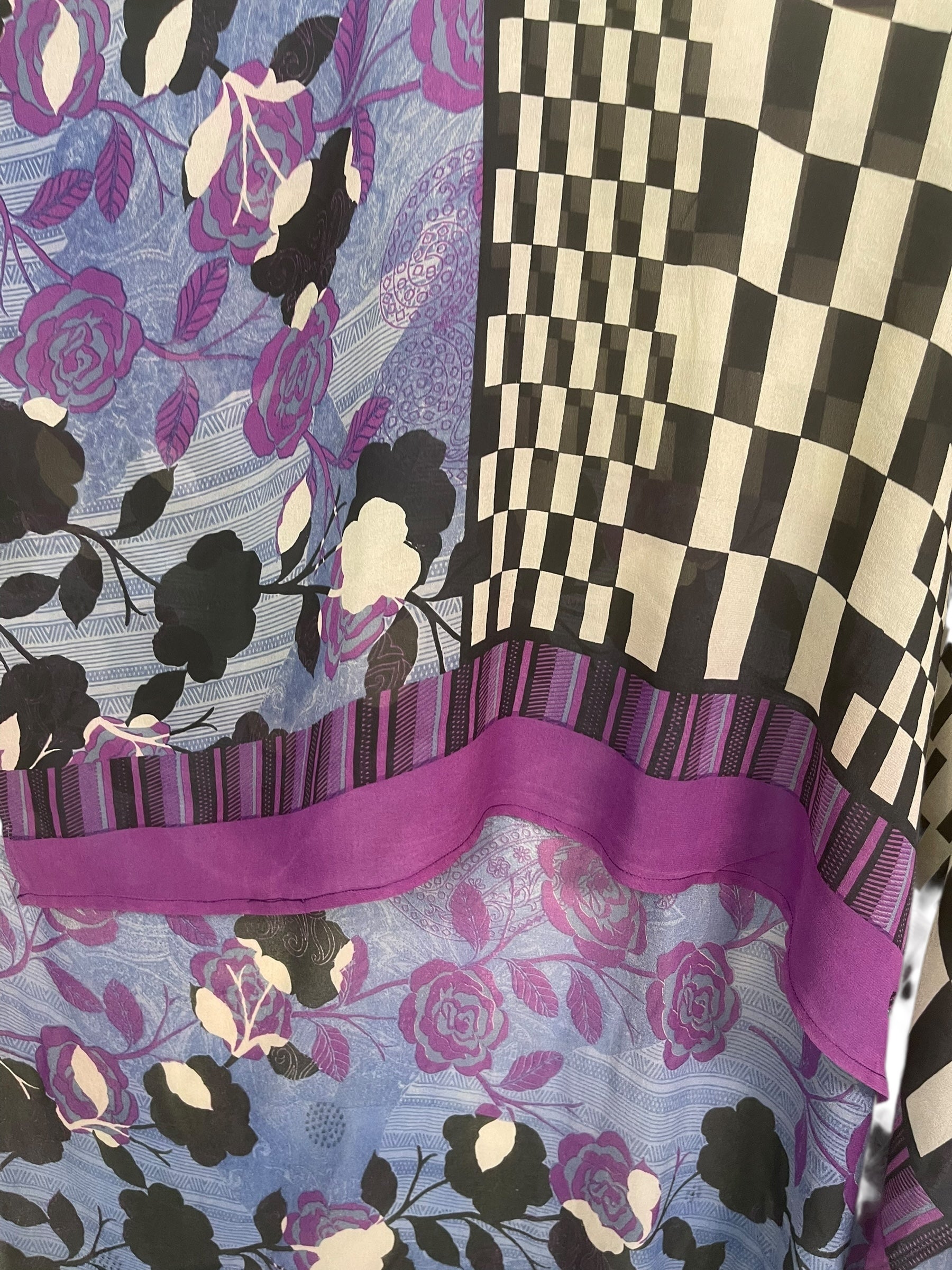 PRG8534 Sheer Avatar Pure Silk Hi Lo Top