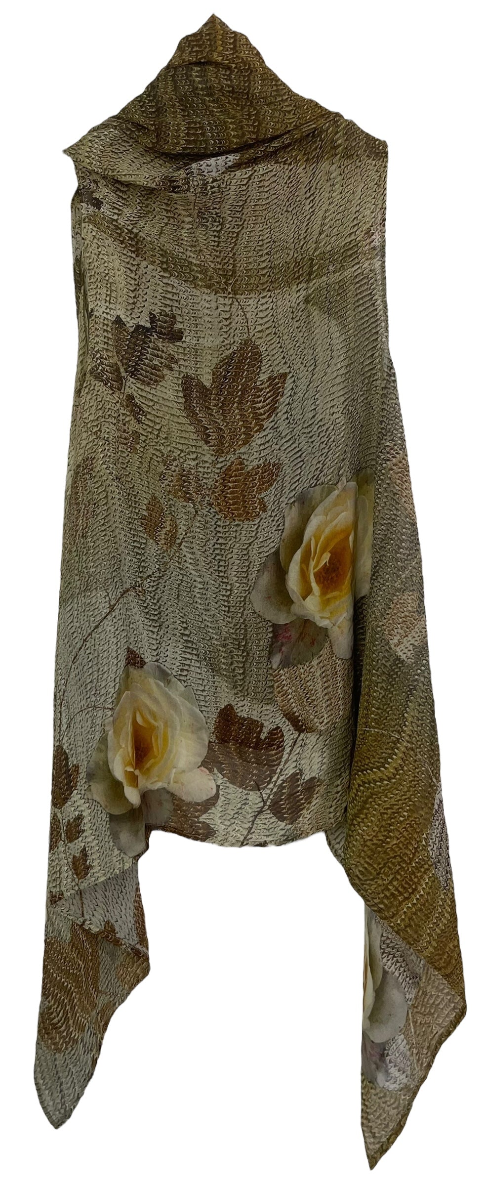 PRG7786 Sheer Avatar Pure Silk Versatile Vest