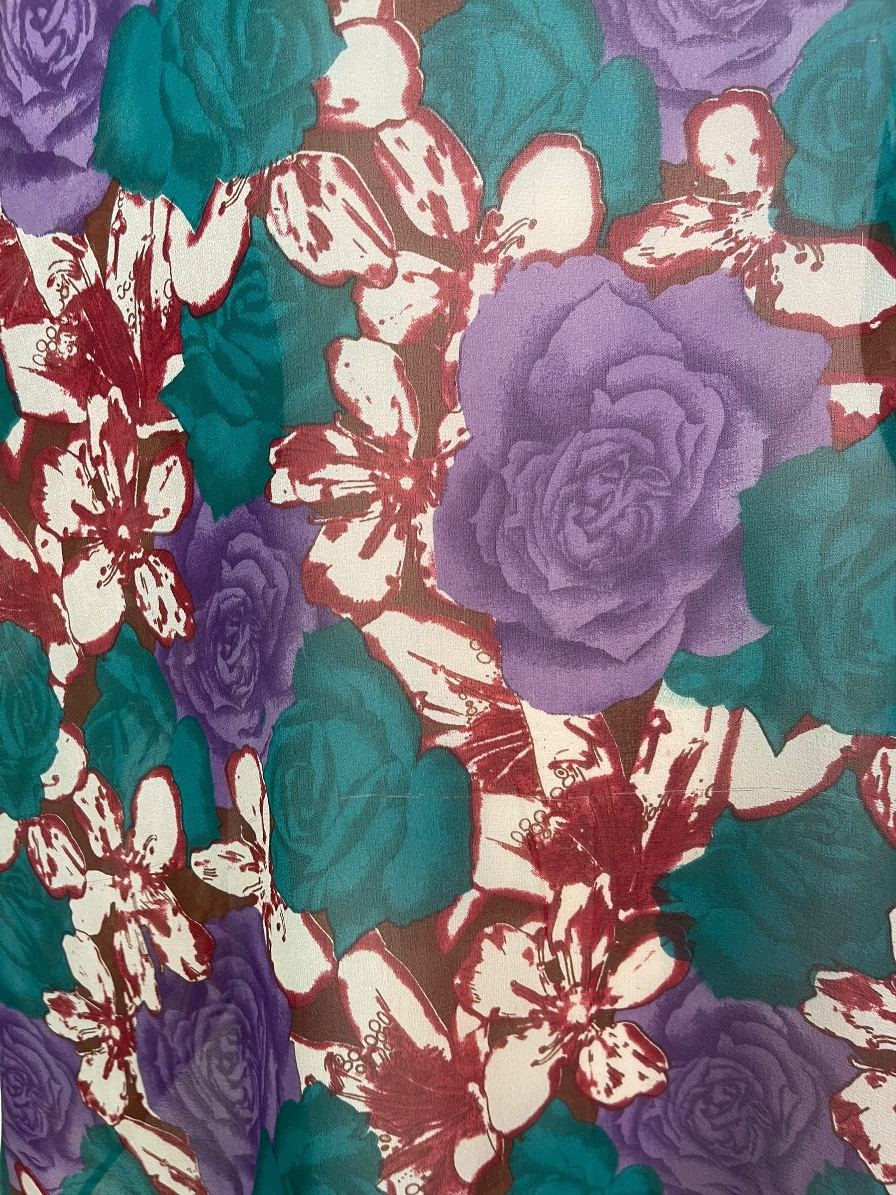 PRG8441 Sheer Wabi Sabi Pure Silk Long Tunic with Side Ties