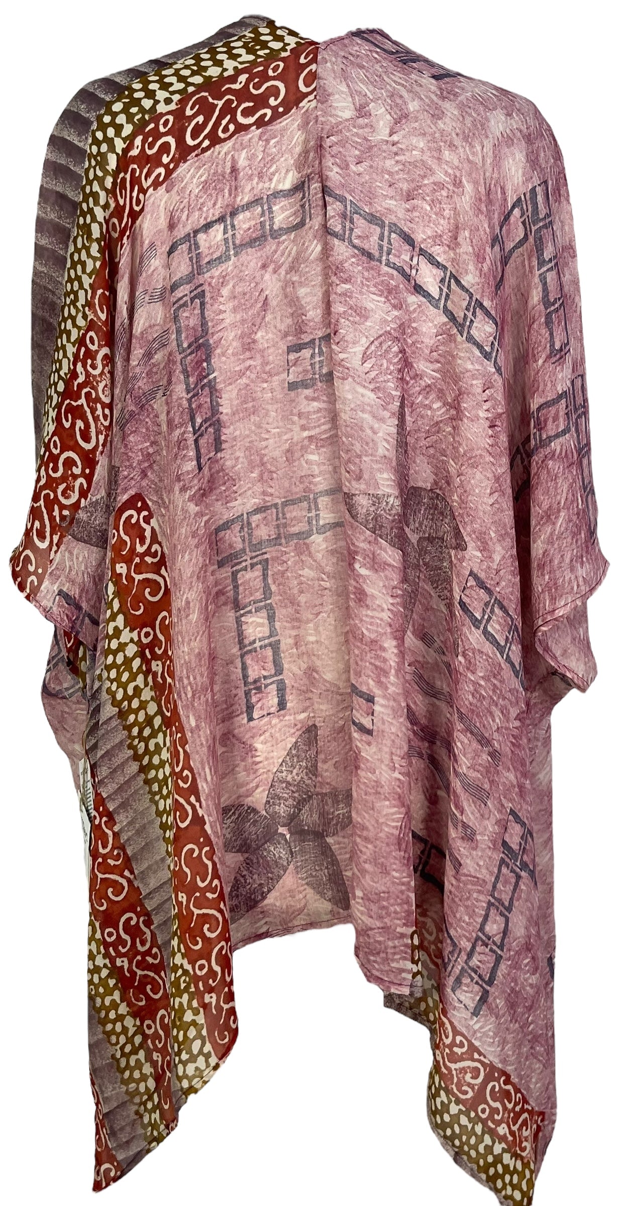 PRG7049 Sheer Avatar Pure Silk Cardigan