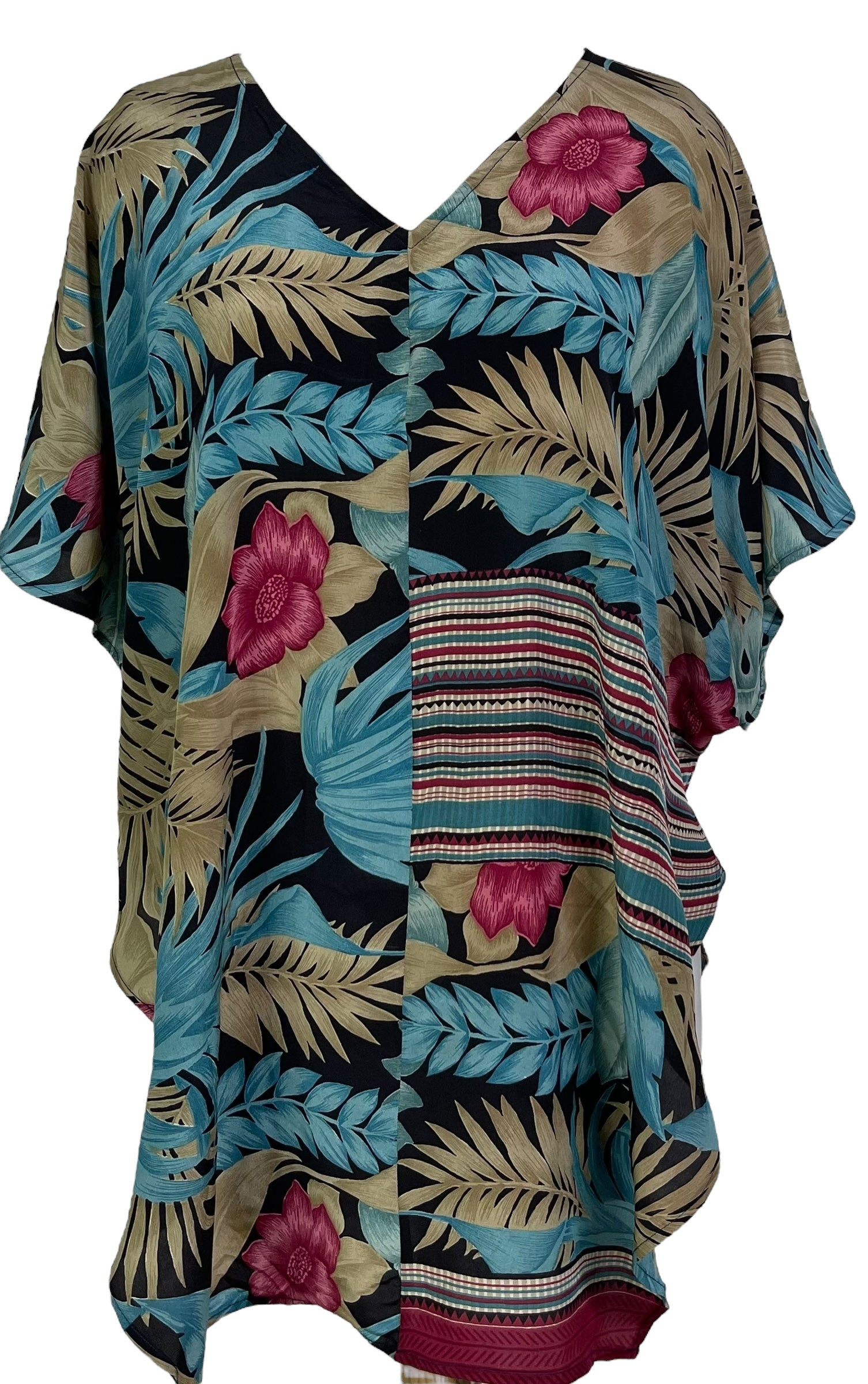 PRC6996 Wabi Sabi Pure Silk Waterfall Top