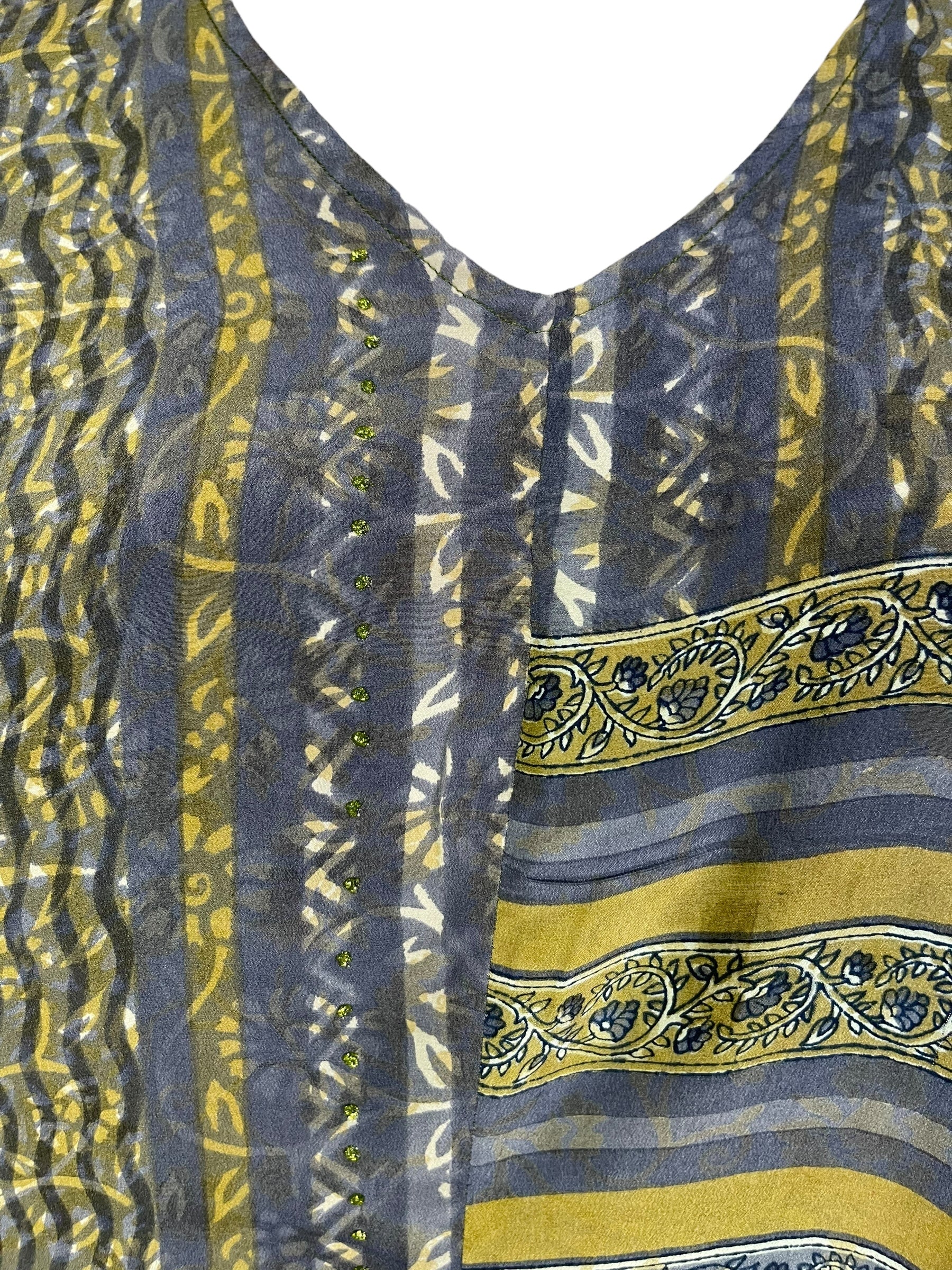 PRC6874 Avatar Pure Silk Waterfall Top