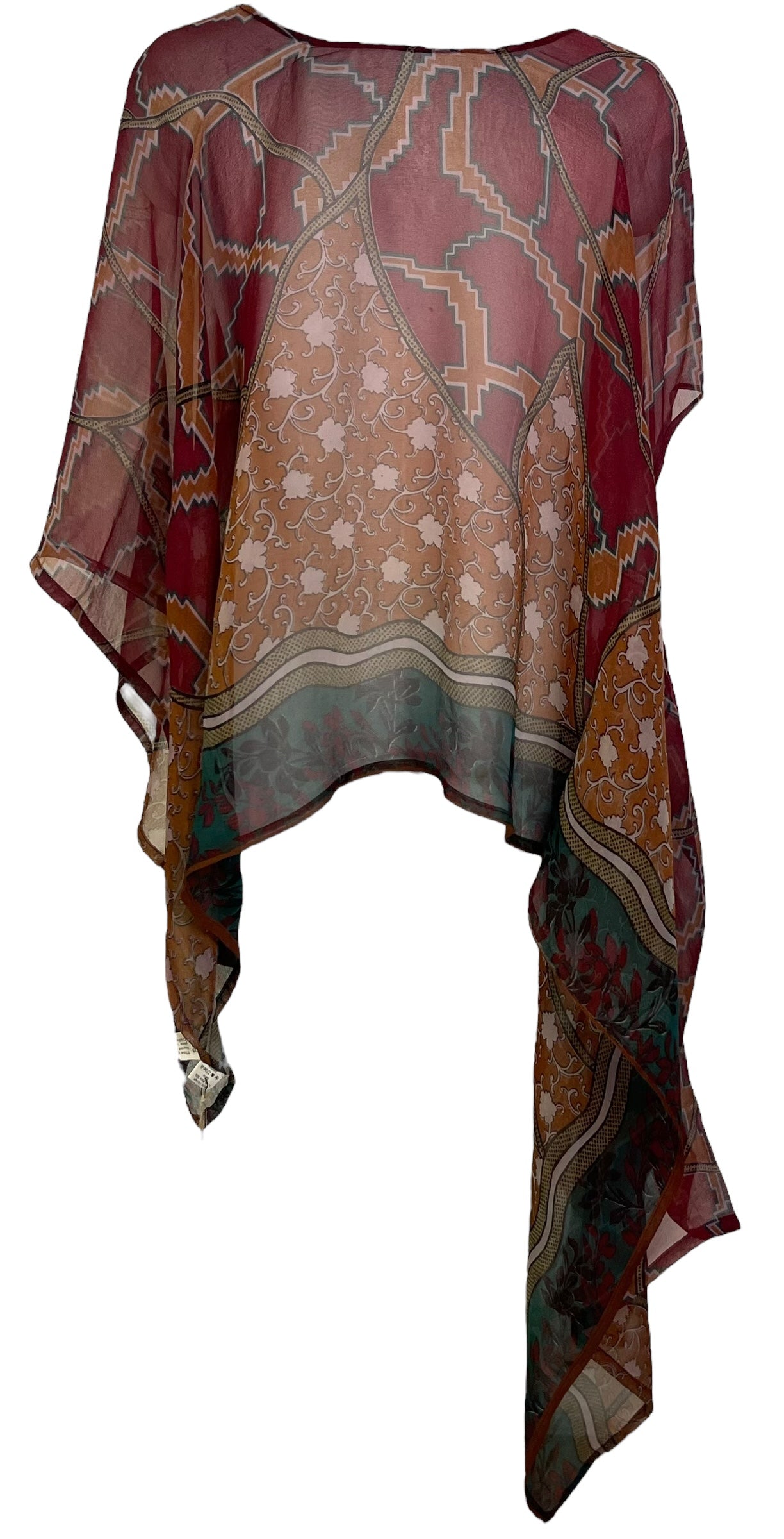 PRG6856 Sheer Avatar Pure Silk Versatile Vest